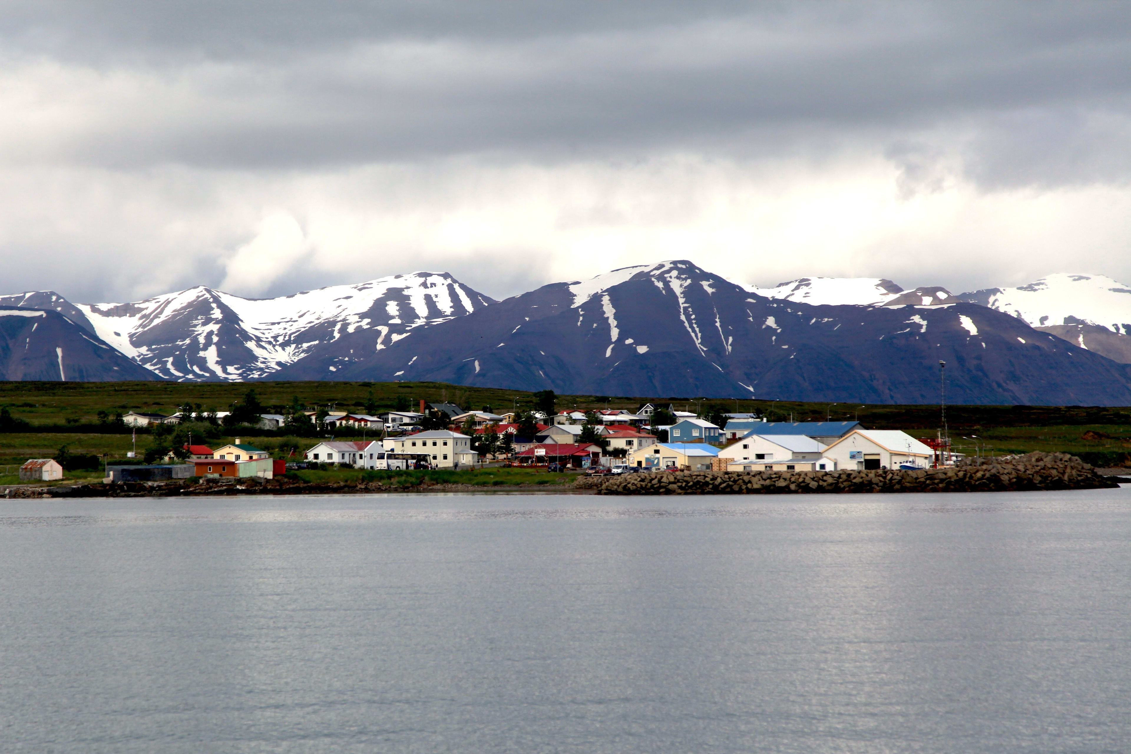 Hauganes in the north iceland