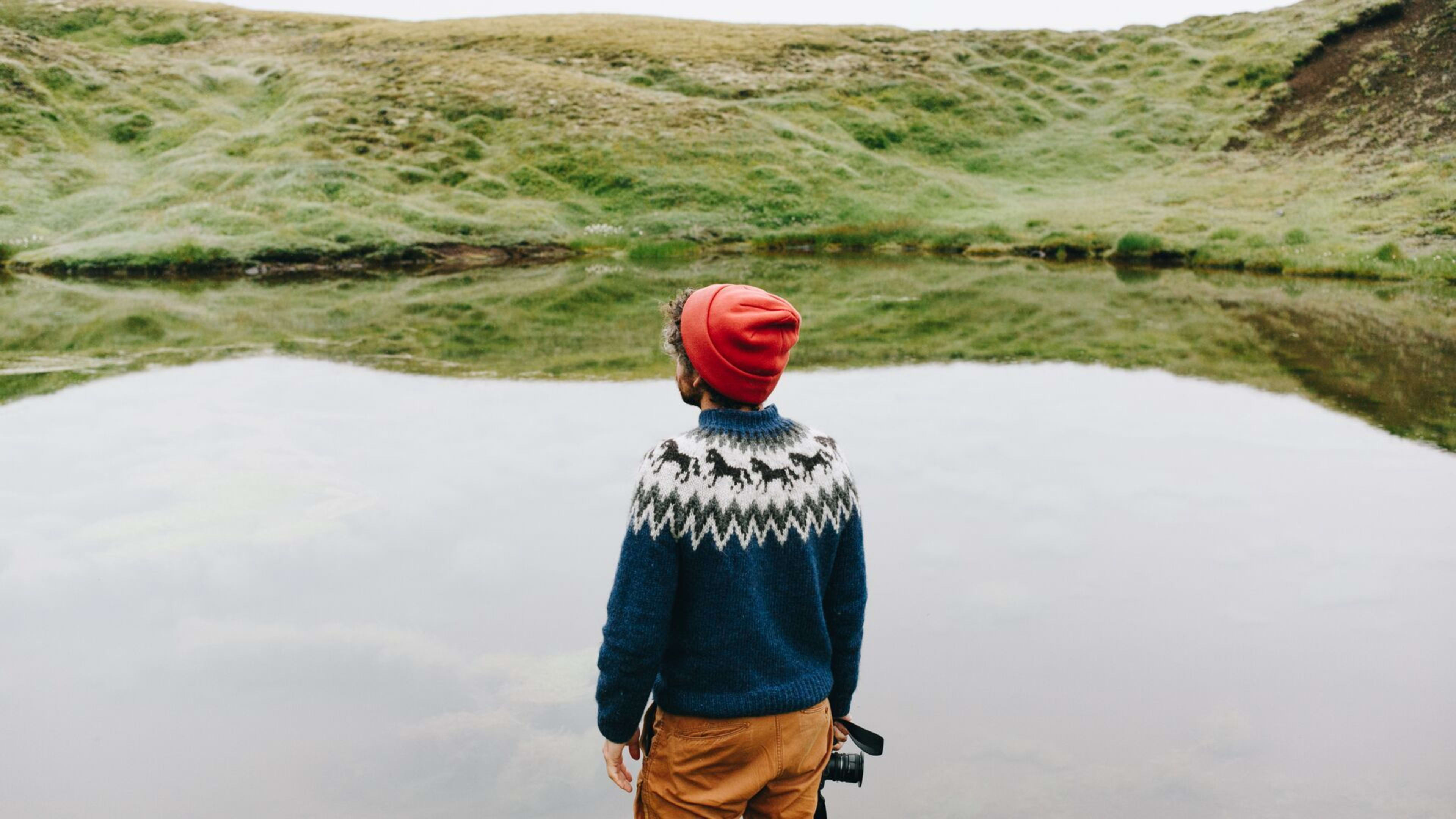 Icelandic sweater lopapeysa
