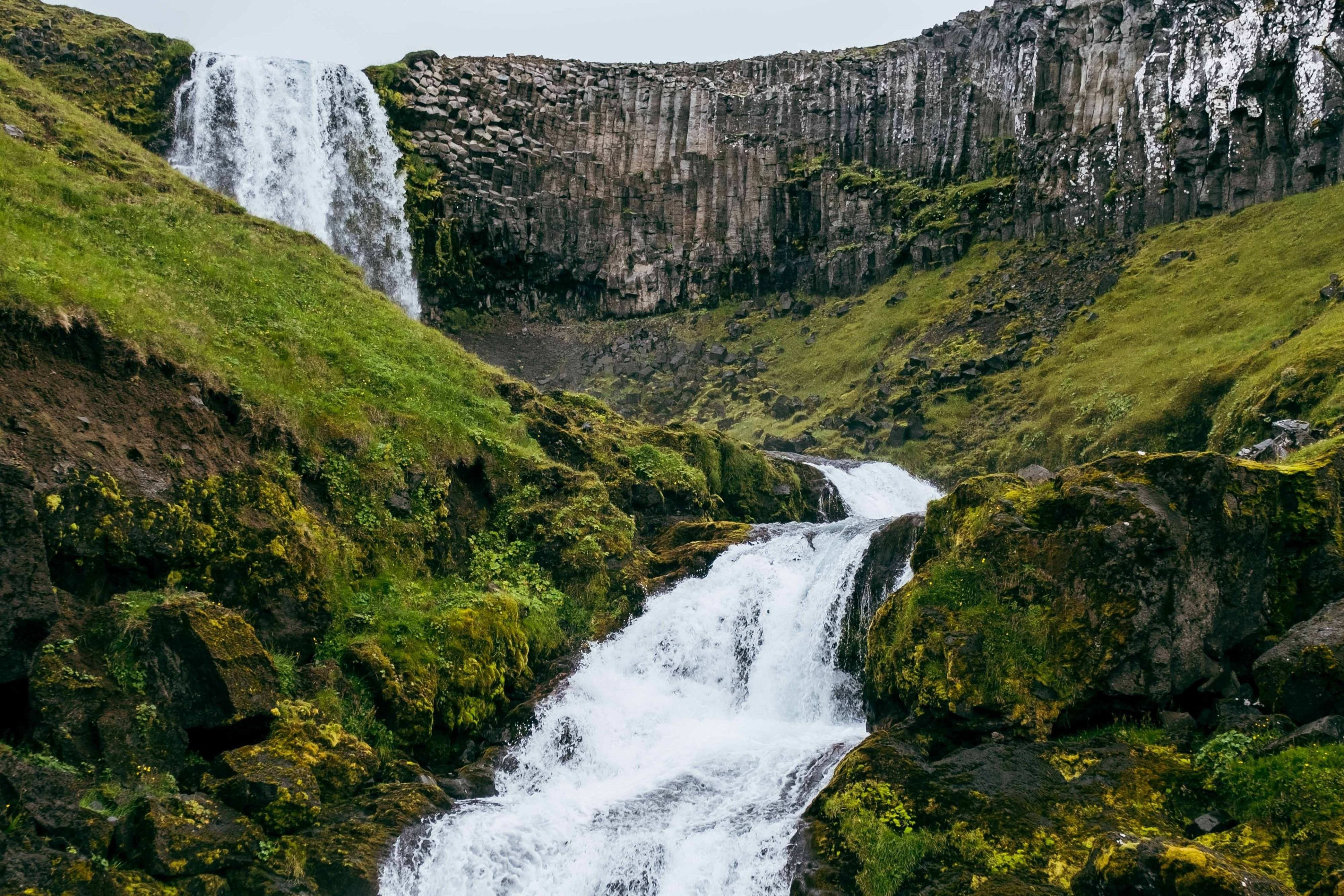 waterfall in olafsvík