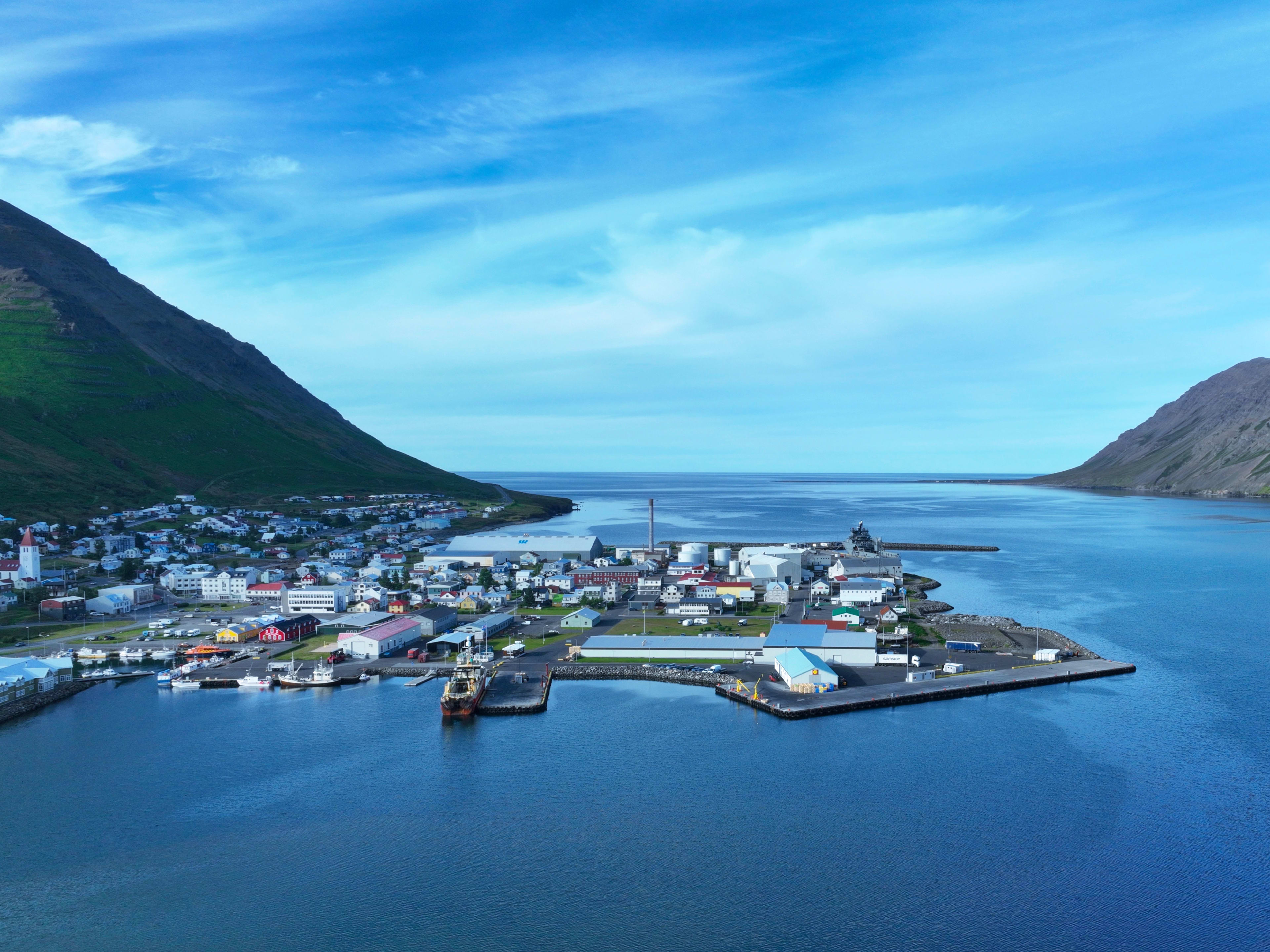 sea-around Siglufjordur town