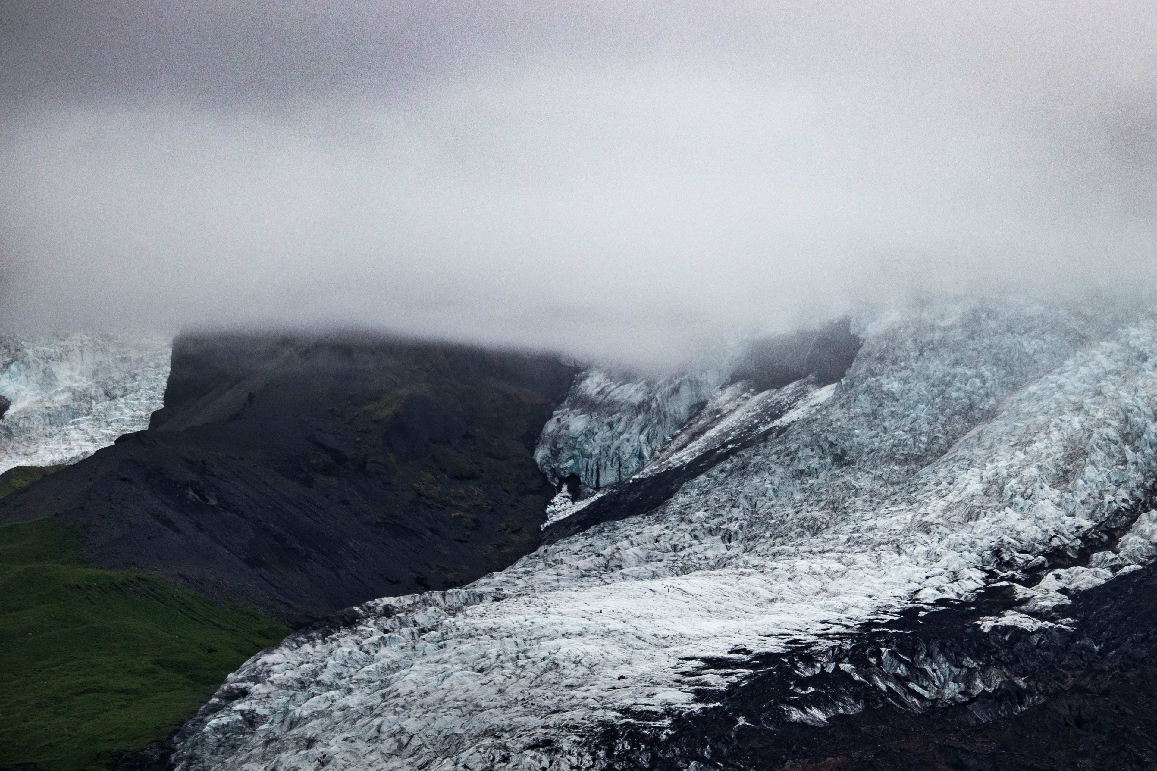glacier hiking on solheimajokull
