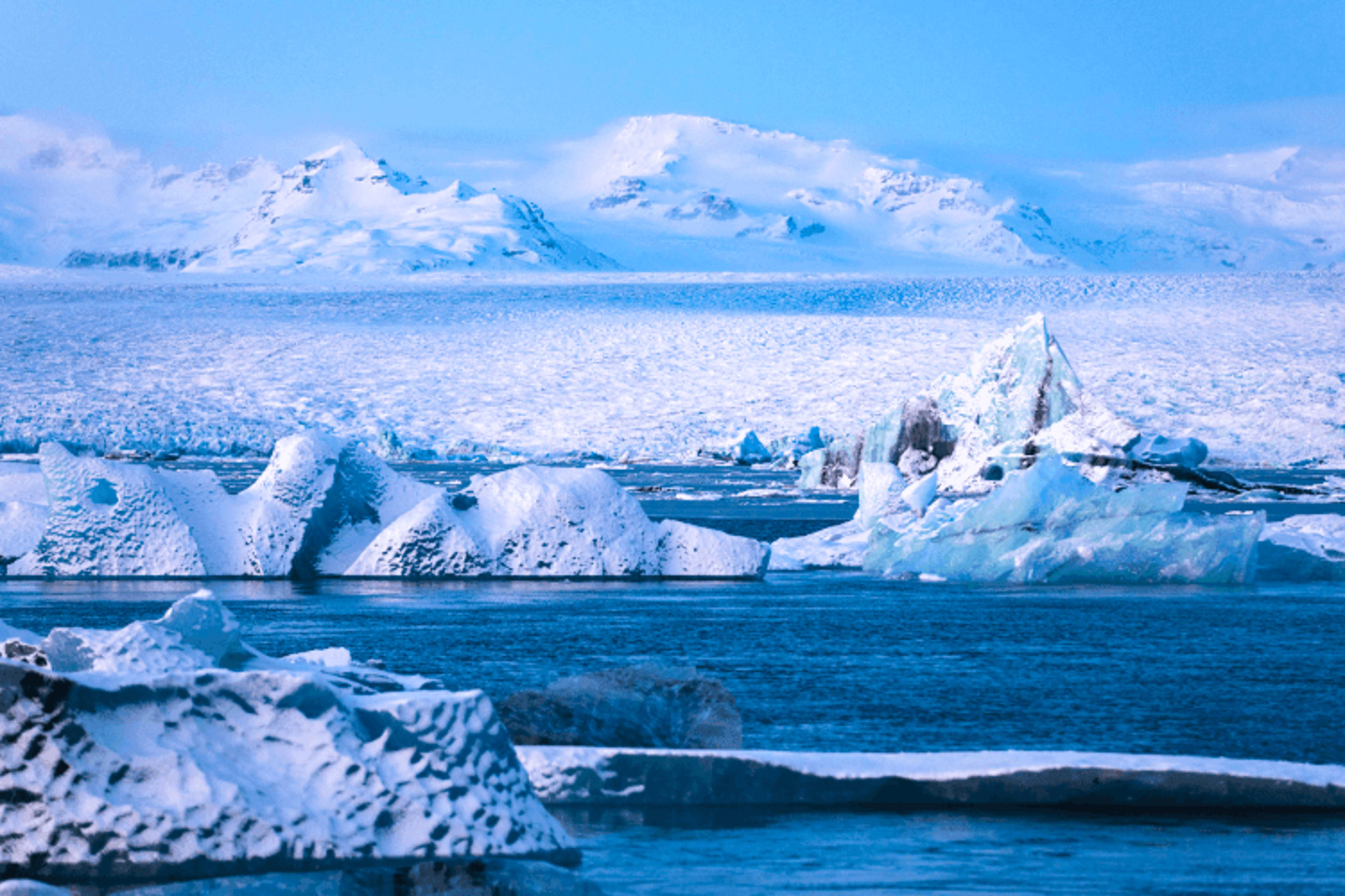 jokulsarlon glacier lagoon landscape