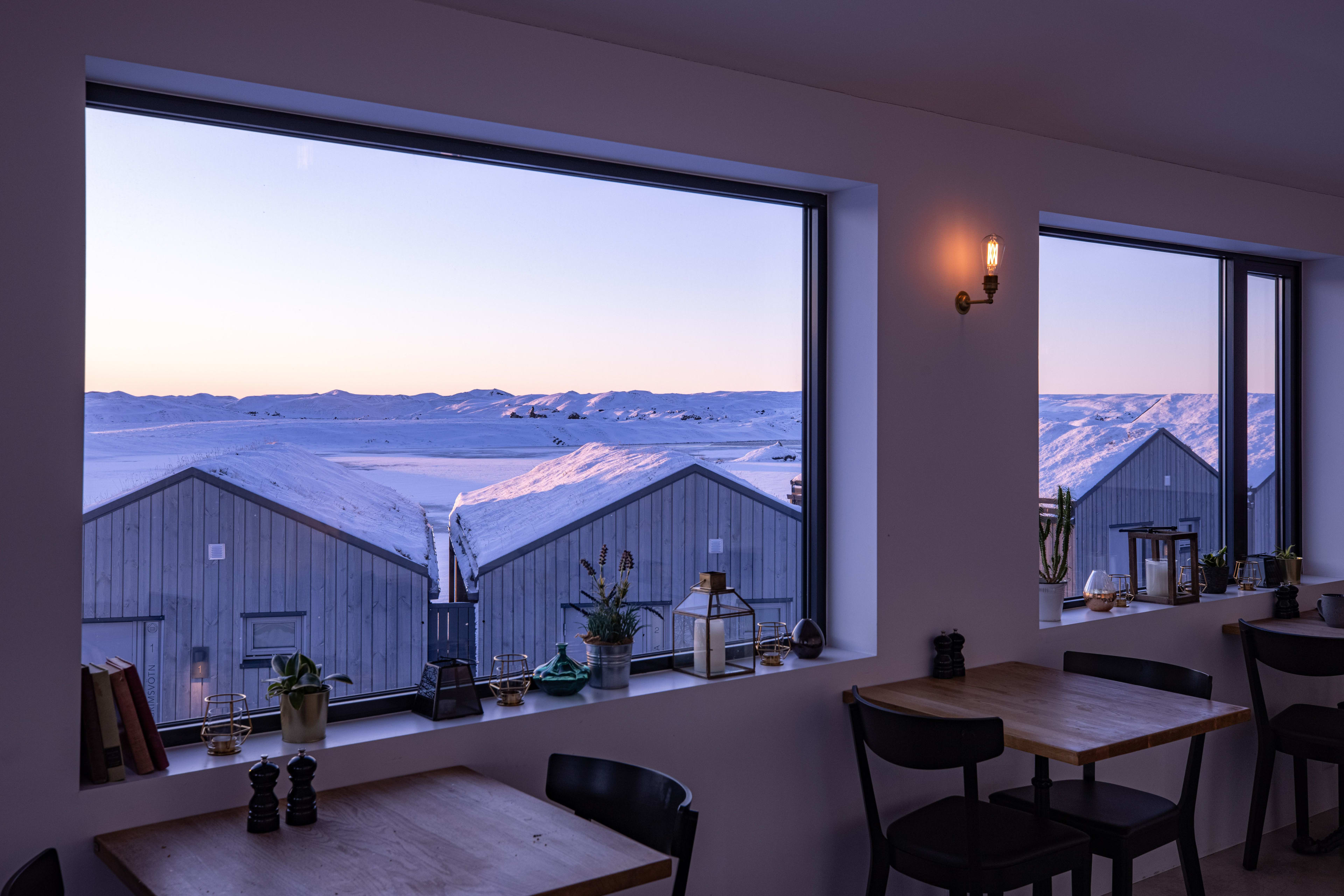 window view of magma hotel