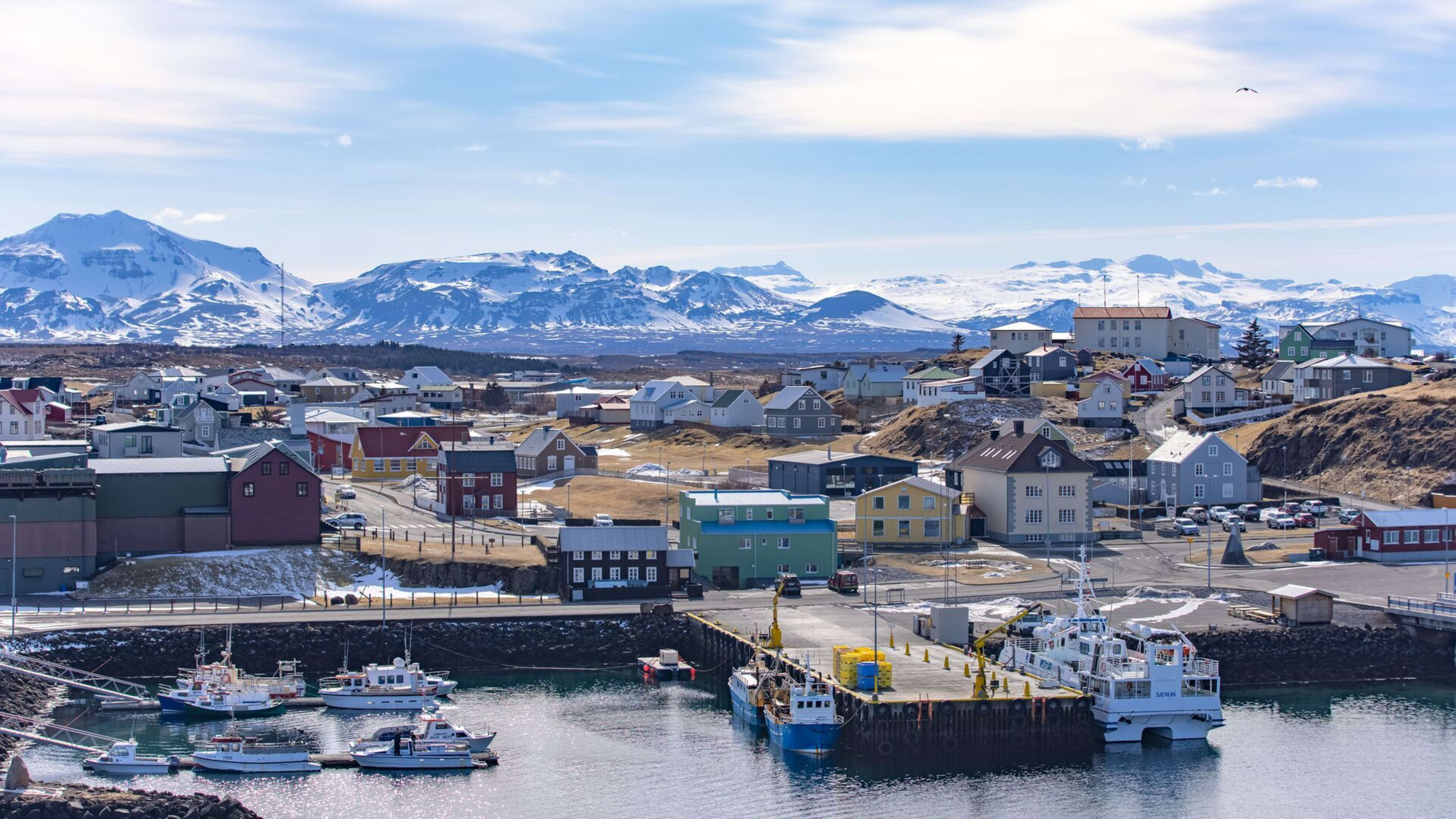 Stykkisholmur in snaefellsnes