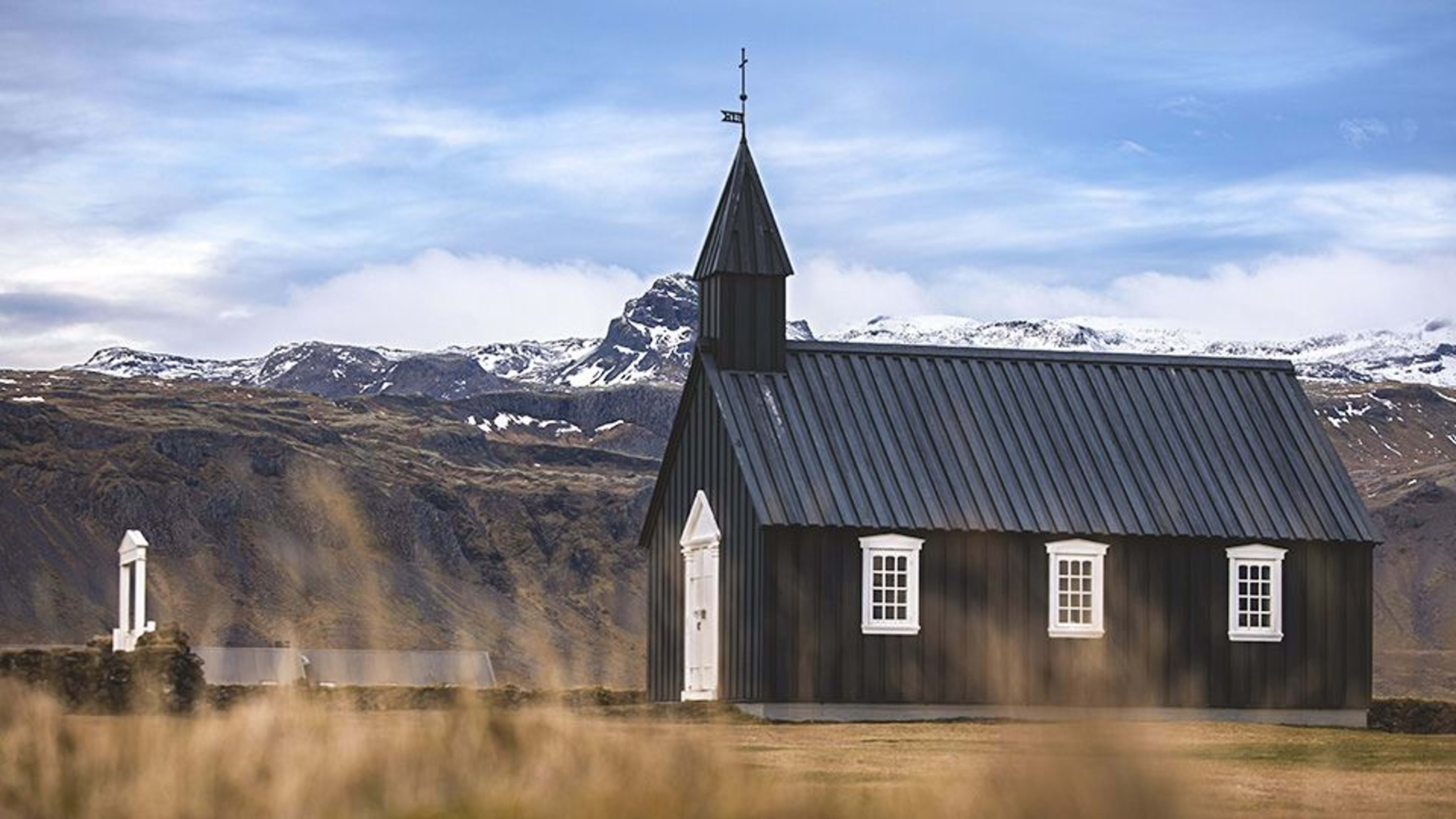 budir black church in the nature wild