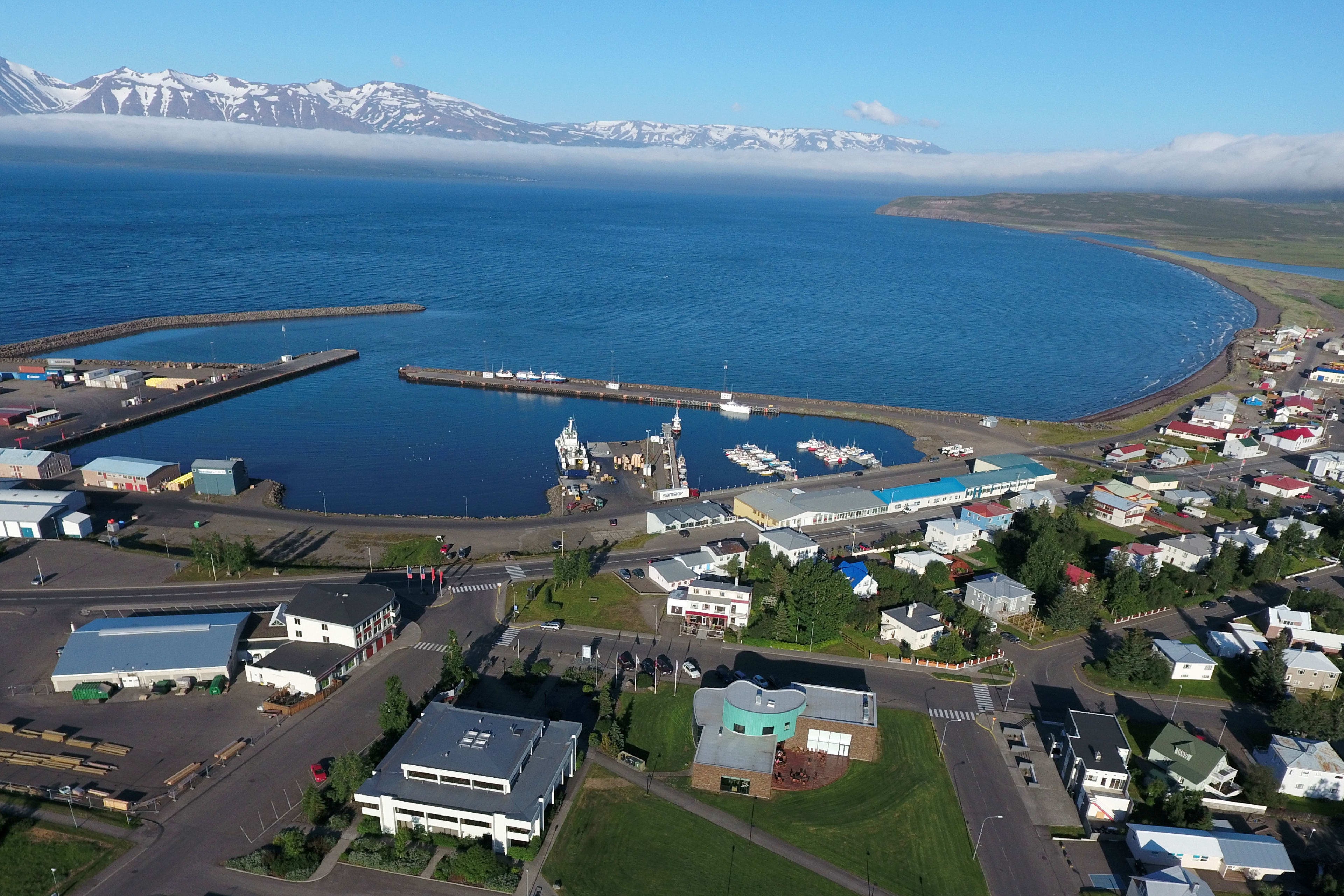 full view of dalvik from above