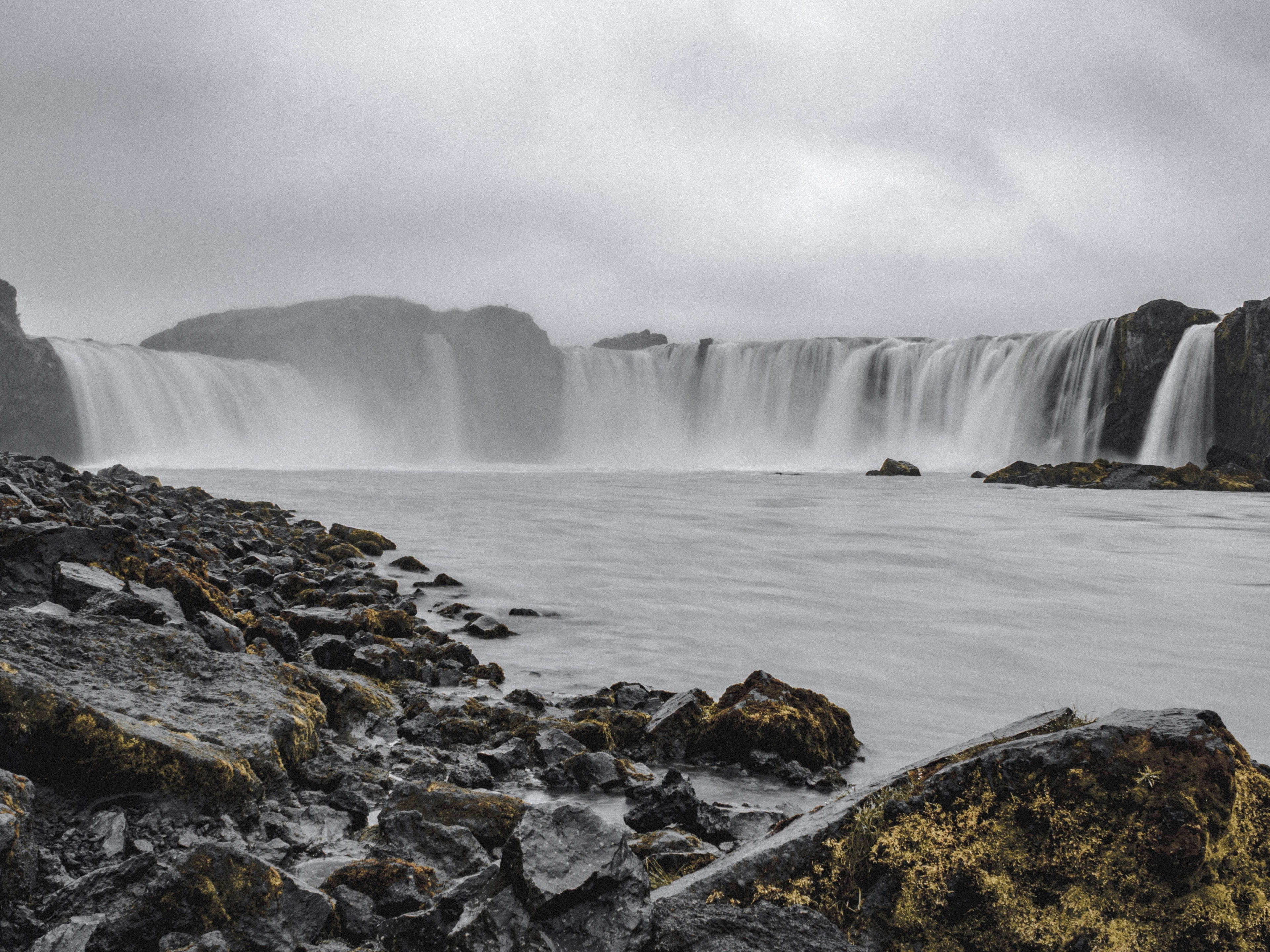 wonderful godafoss in north