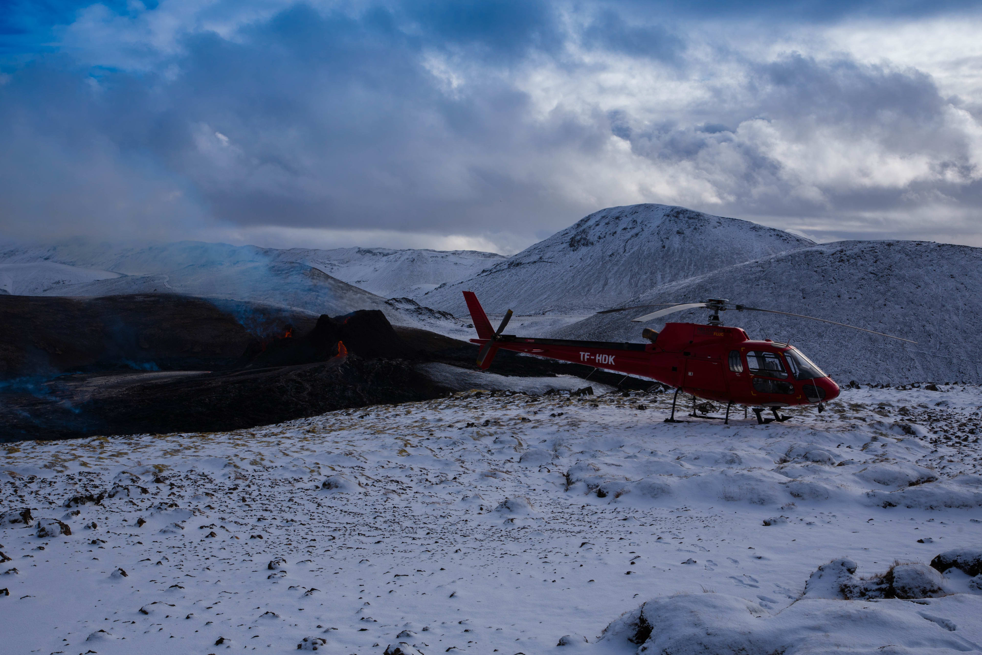 helicopter landing