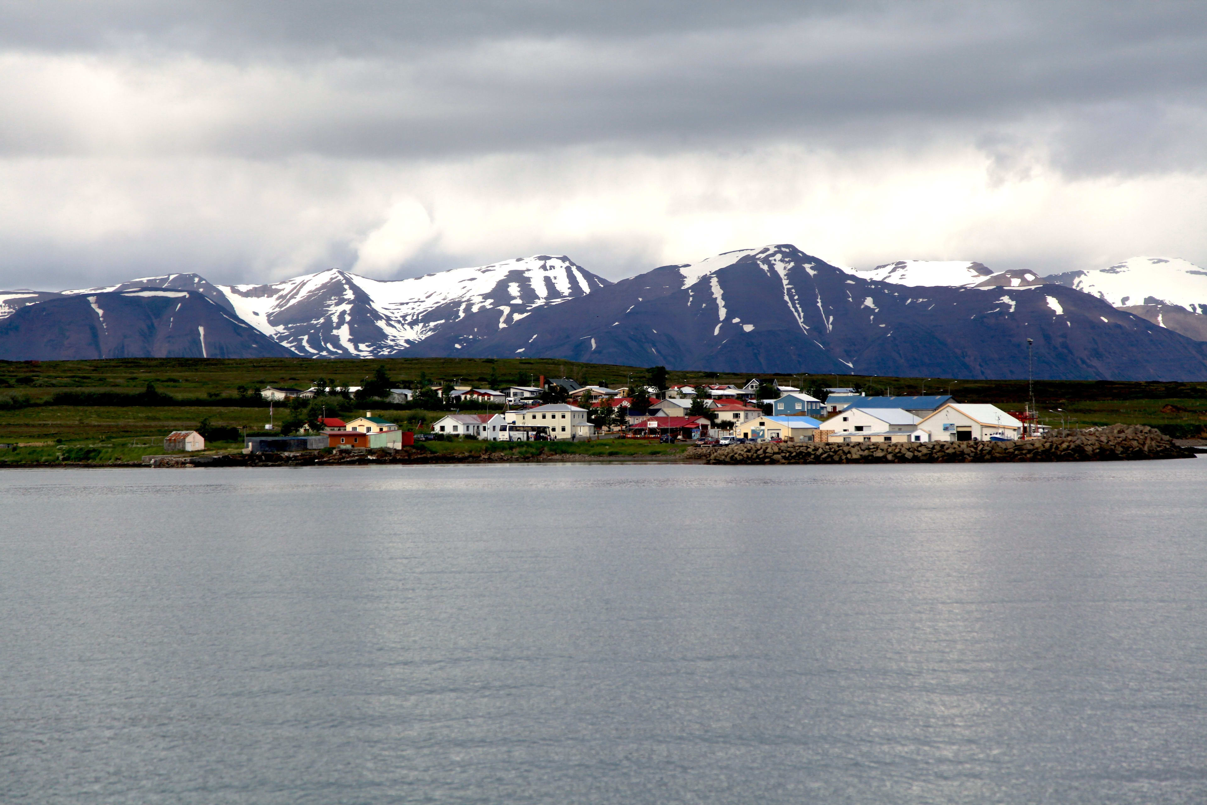 Hauganes in the north iceland