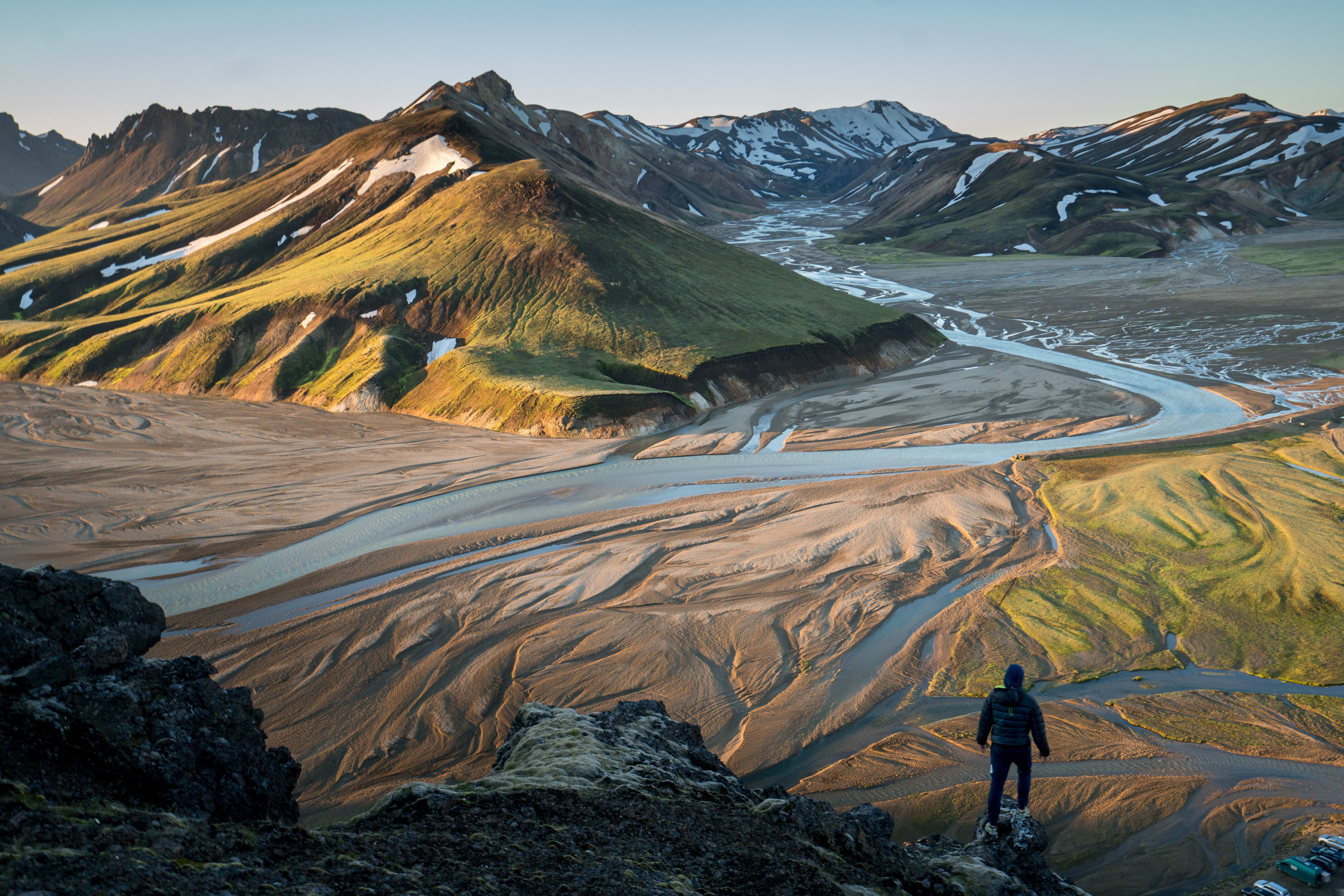 landmannalaugar highland trekking