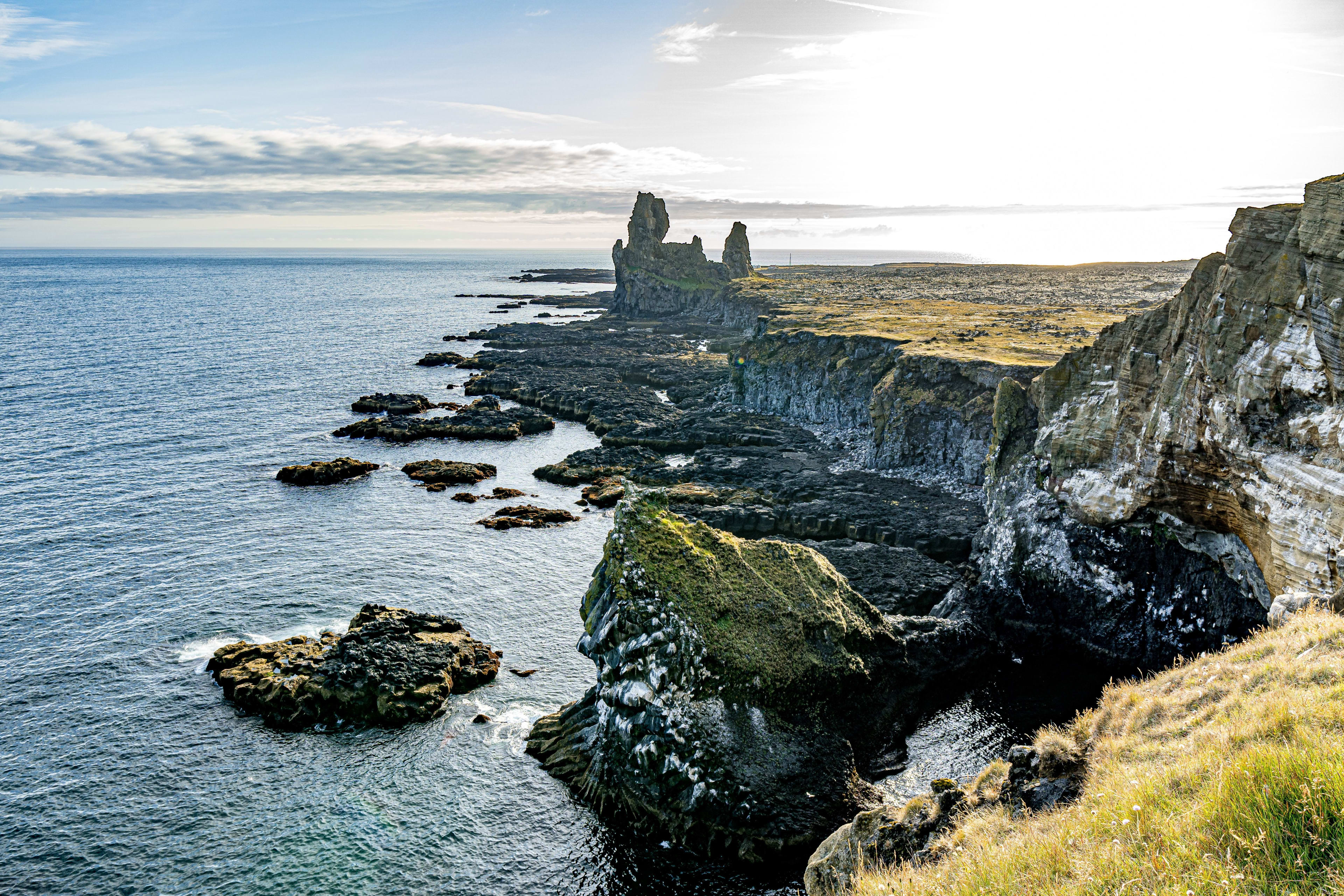 Londrangar cliff