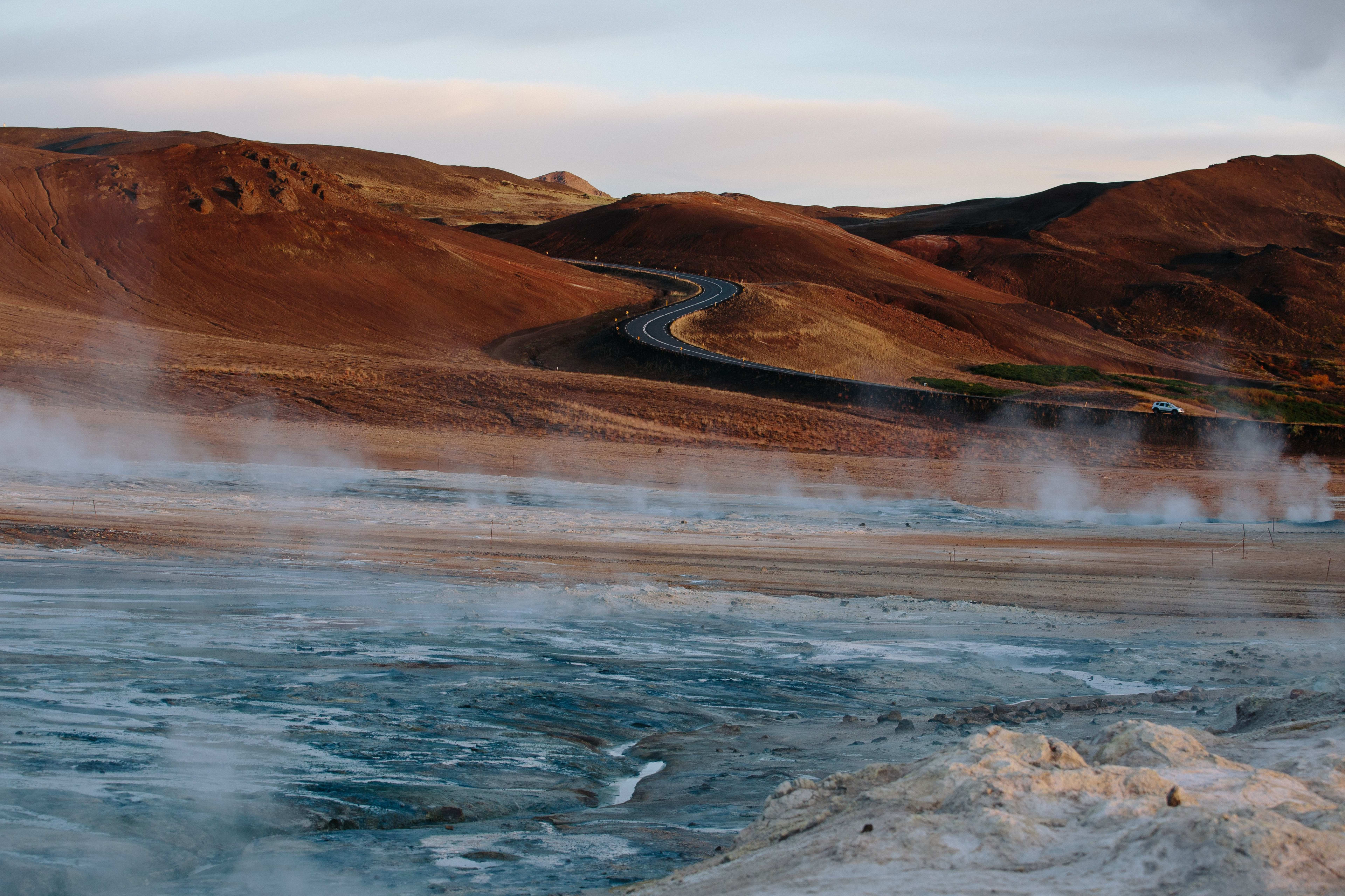 volcanic myvatn Geothermal Area 