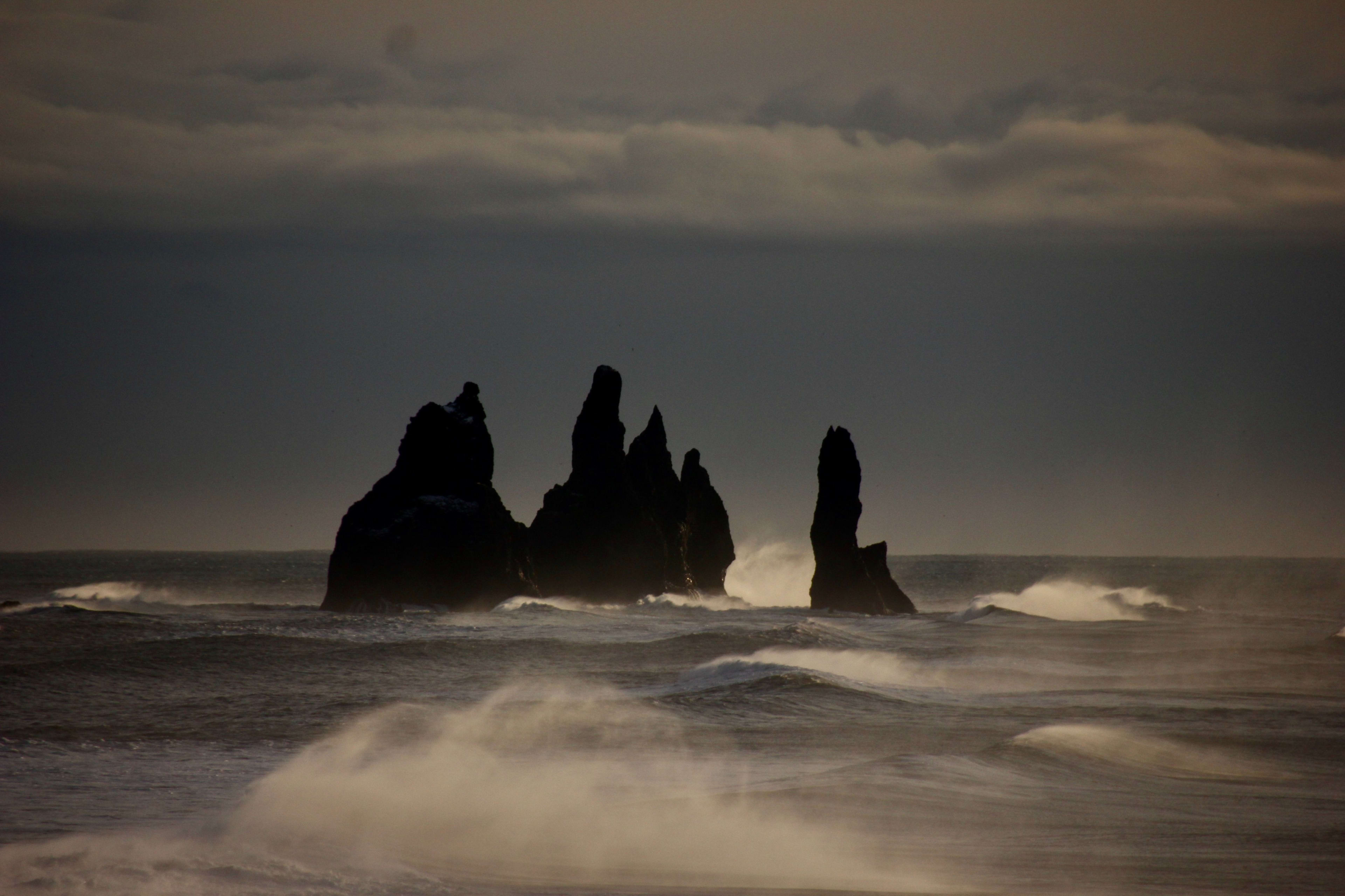 Reynisdrangar in iceland