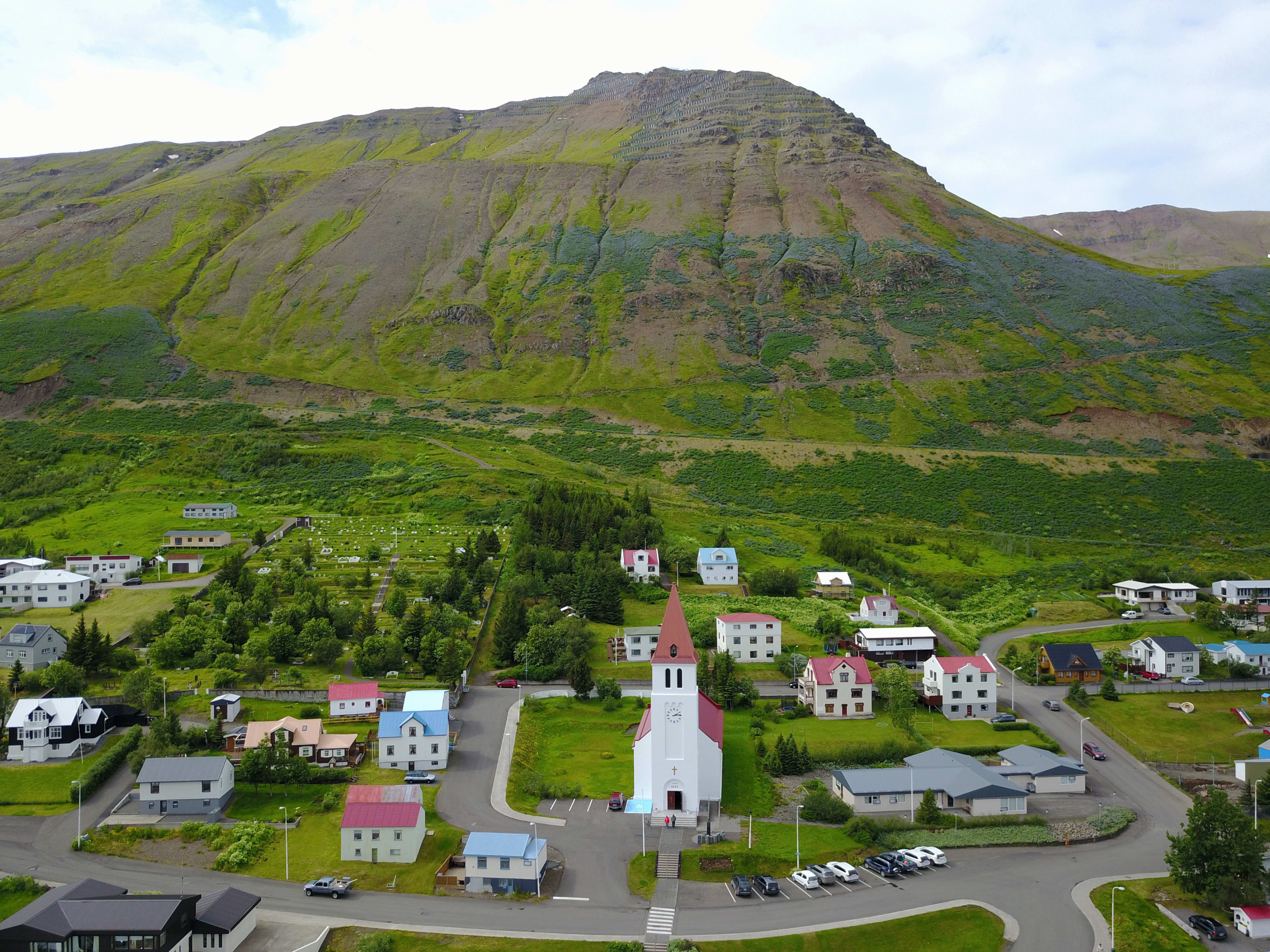 Siglufjordur town