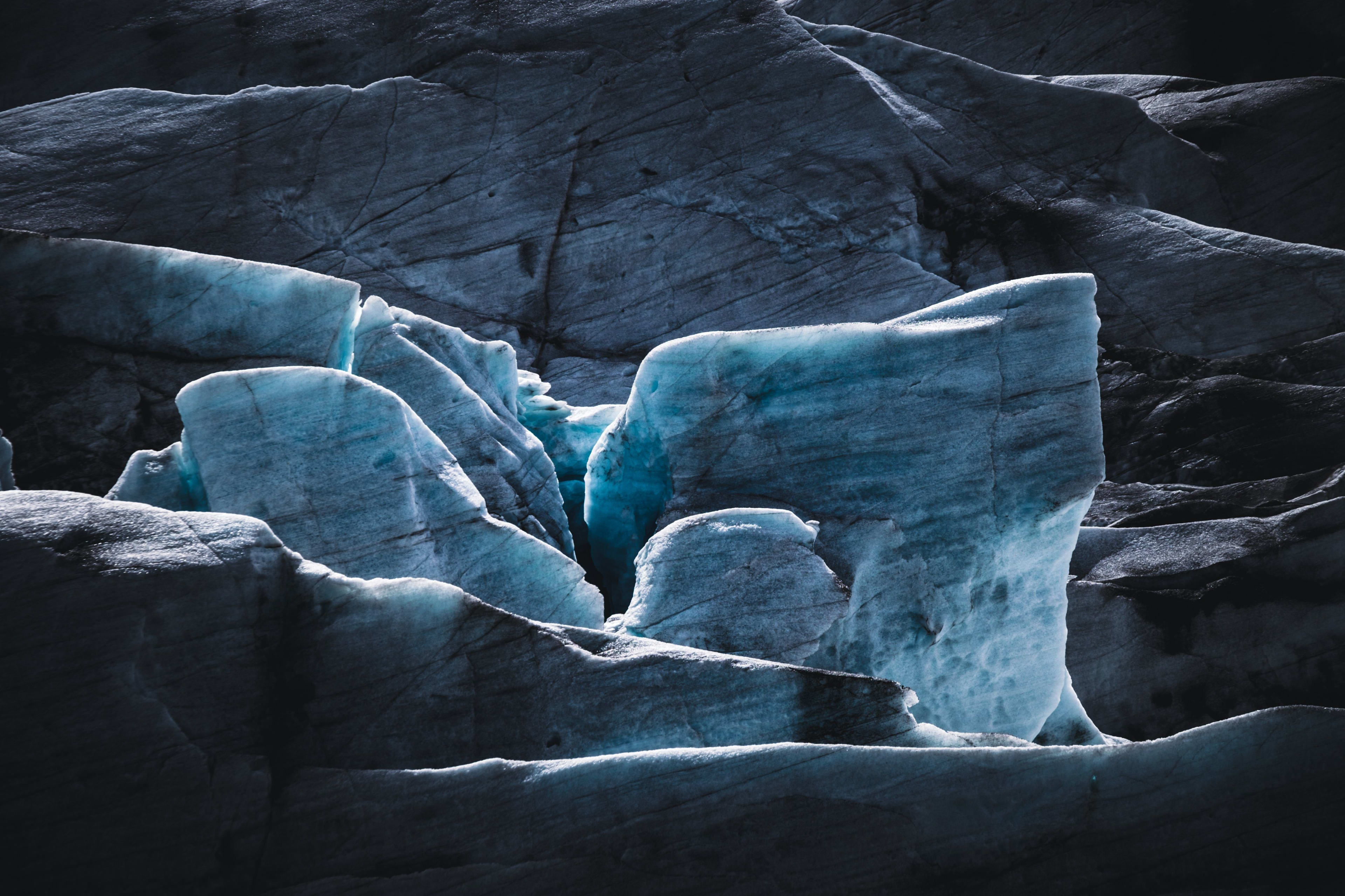 shape and construction of Skaftafellsjokull