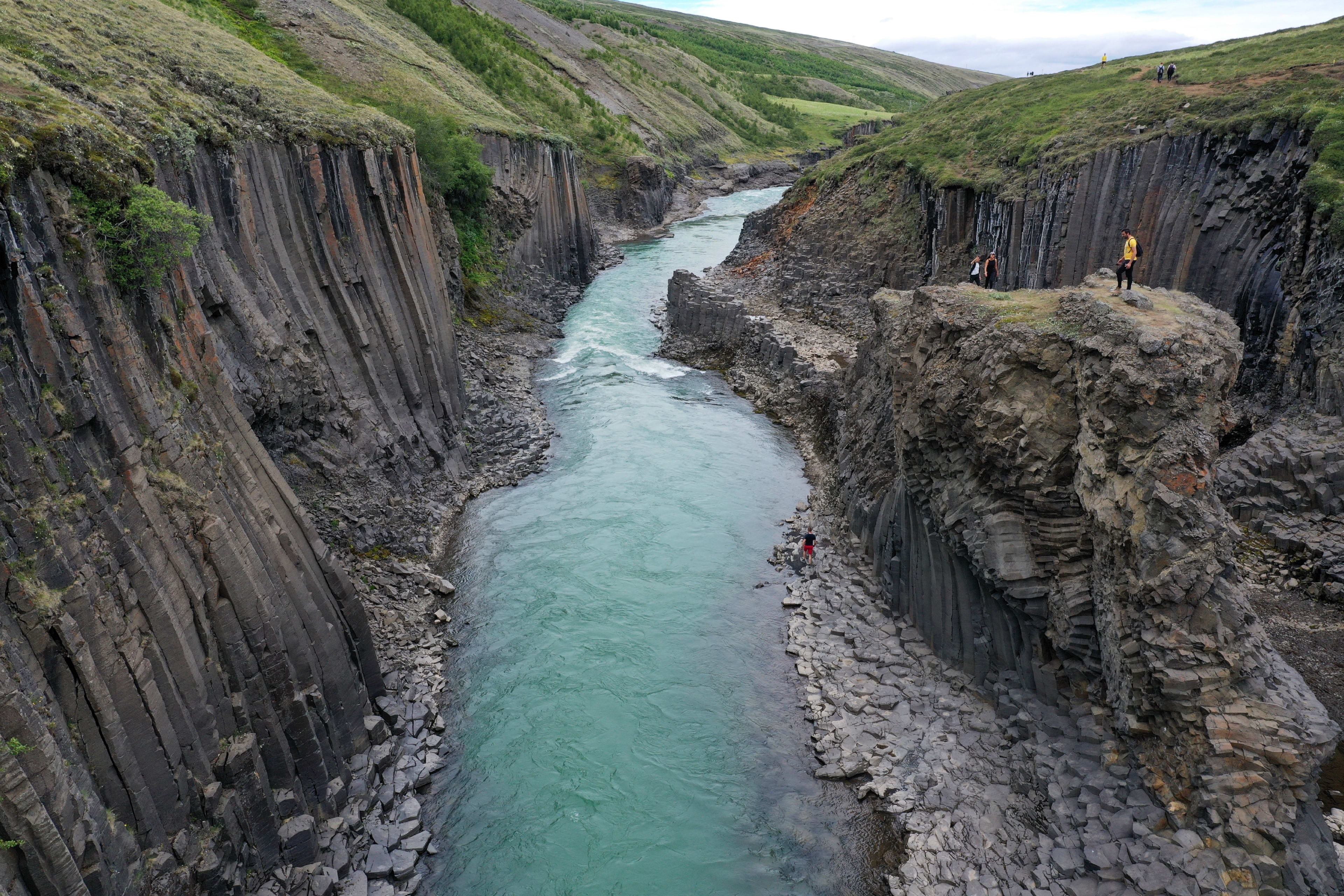 Studlagil canyon