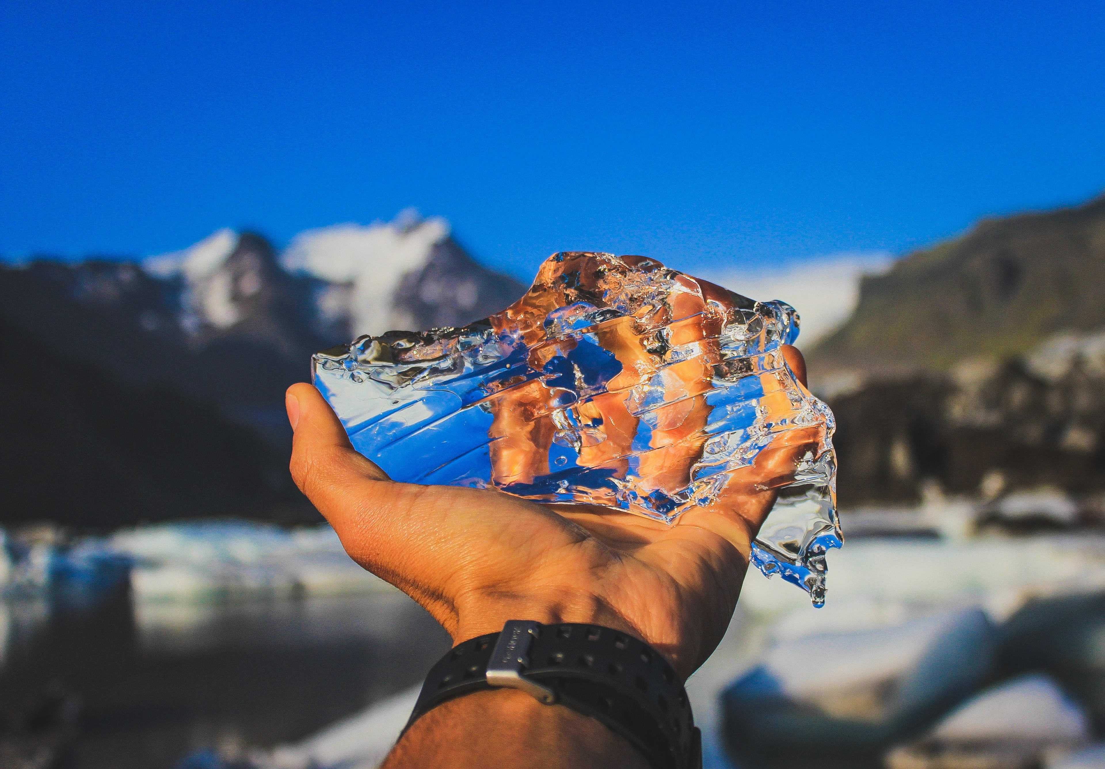 ice of Vatnajokull 