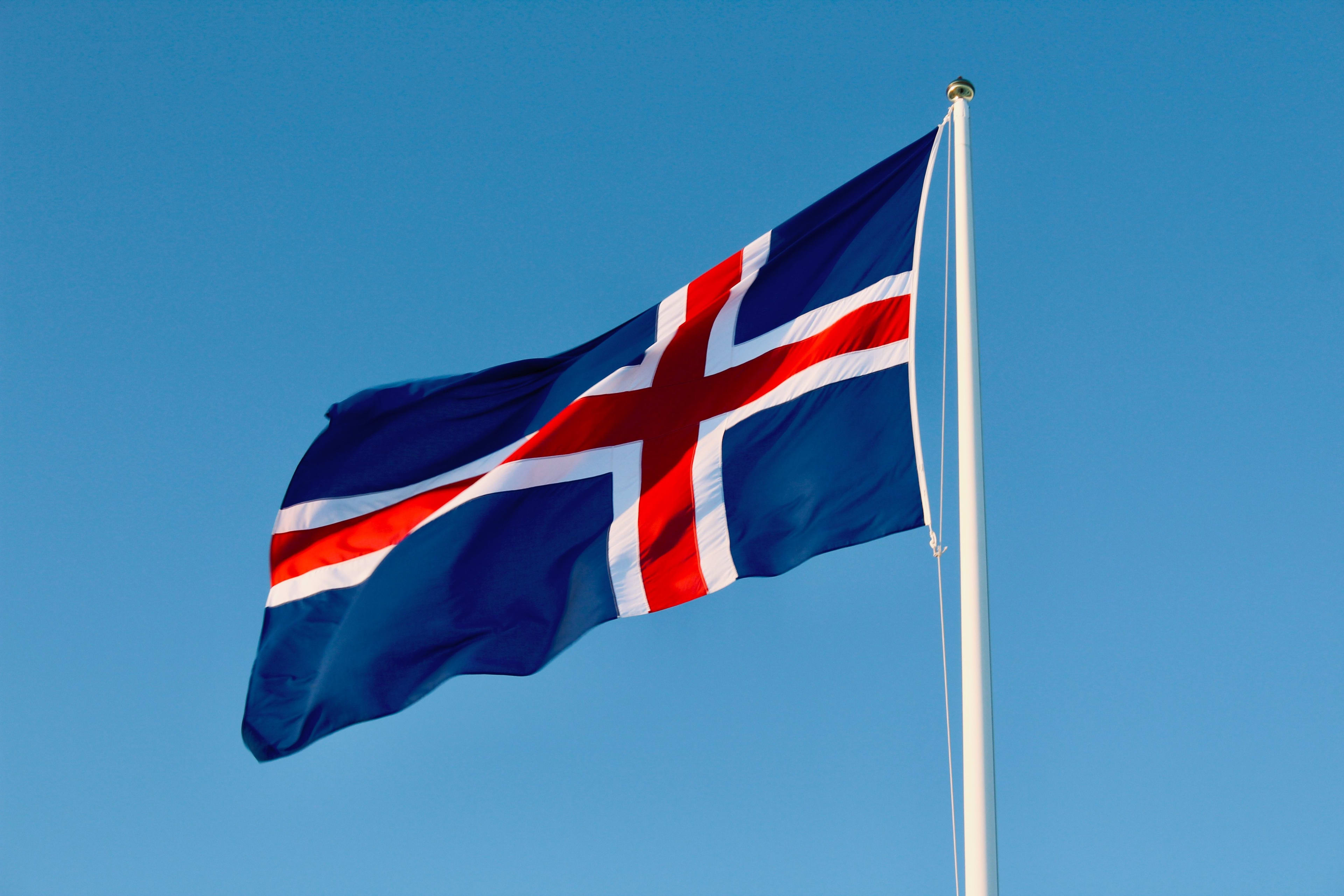 iceland national flag