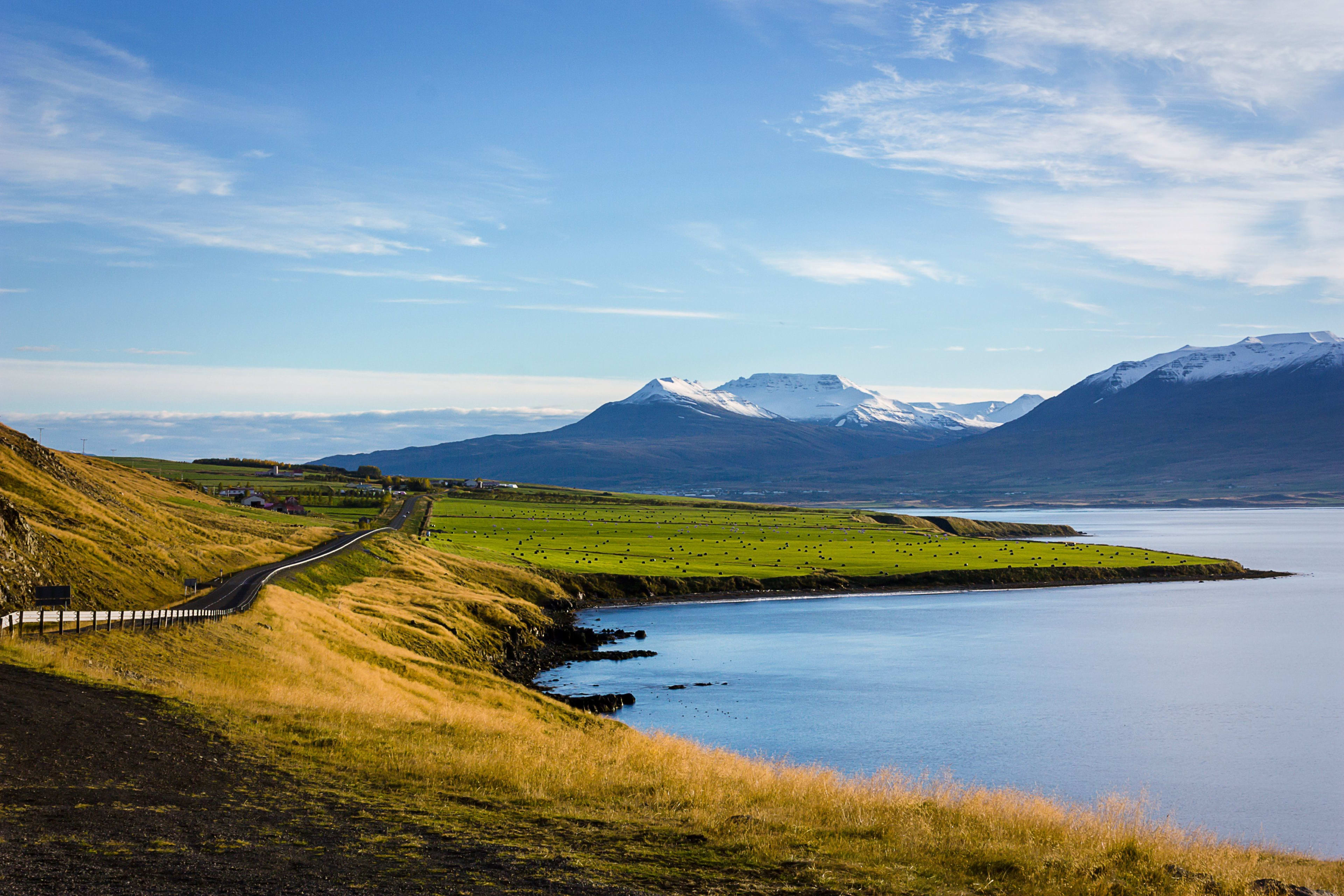 akureyri at the coast