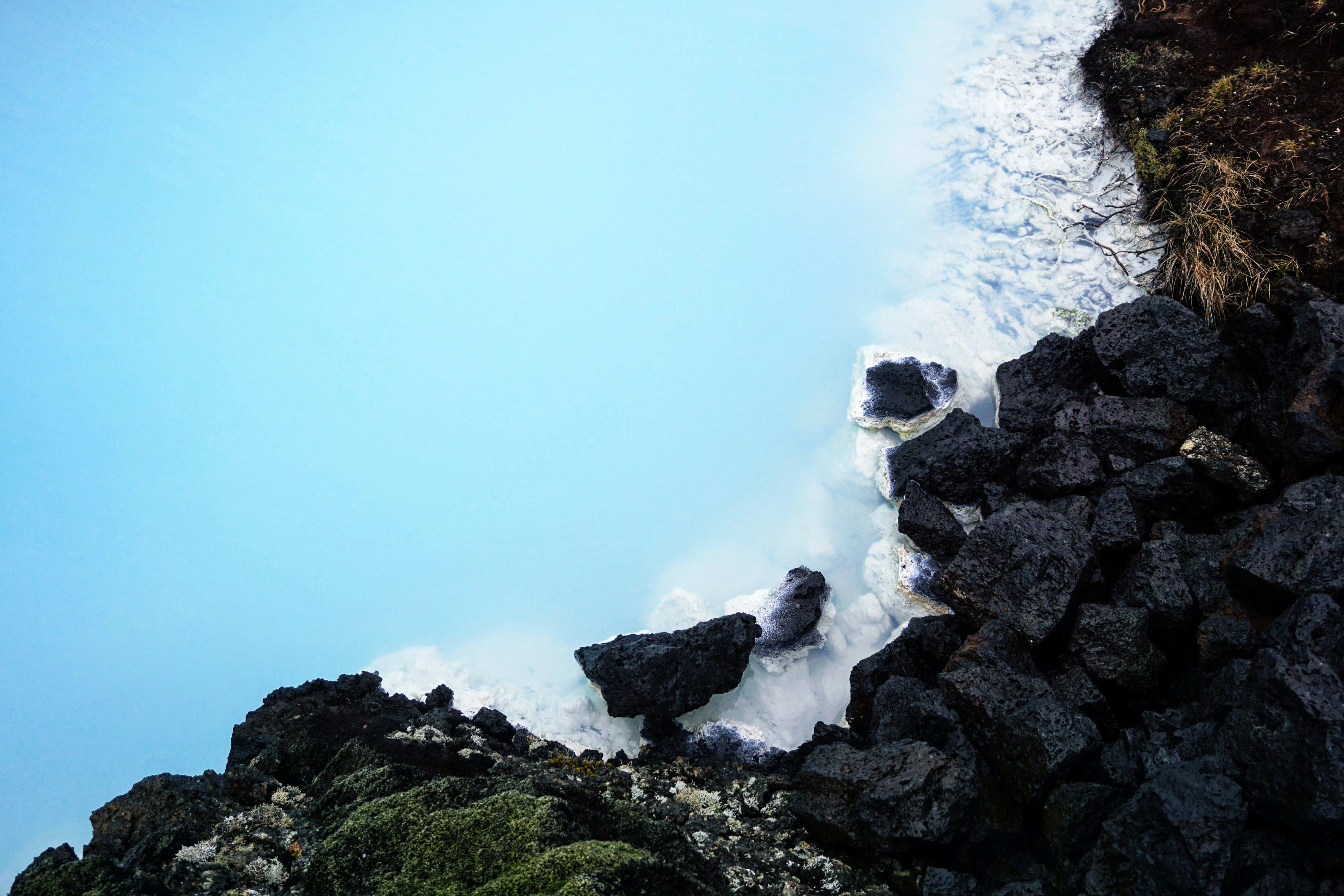 blue lagoon water