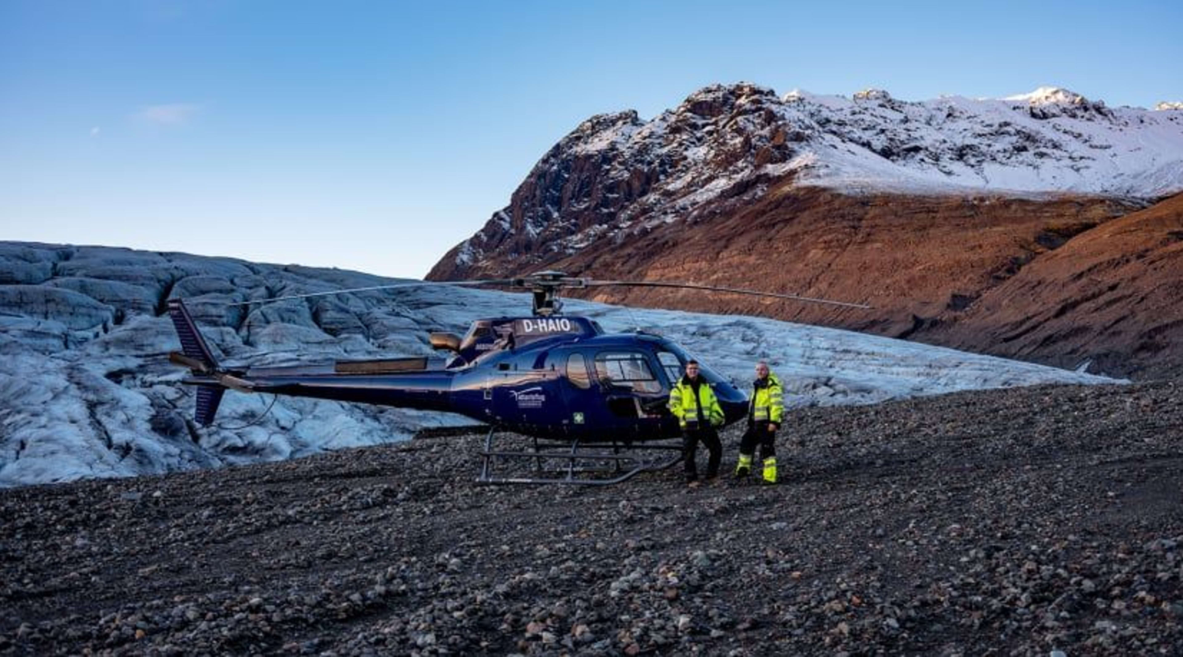 helicopter glacier tour