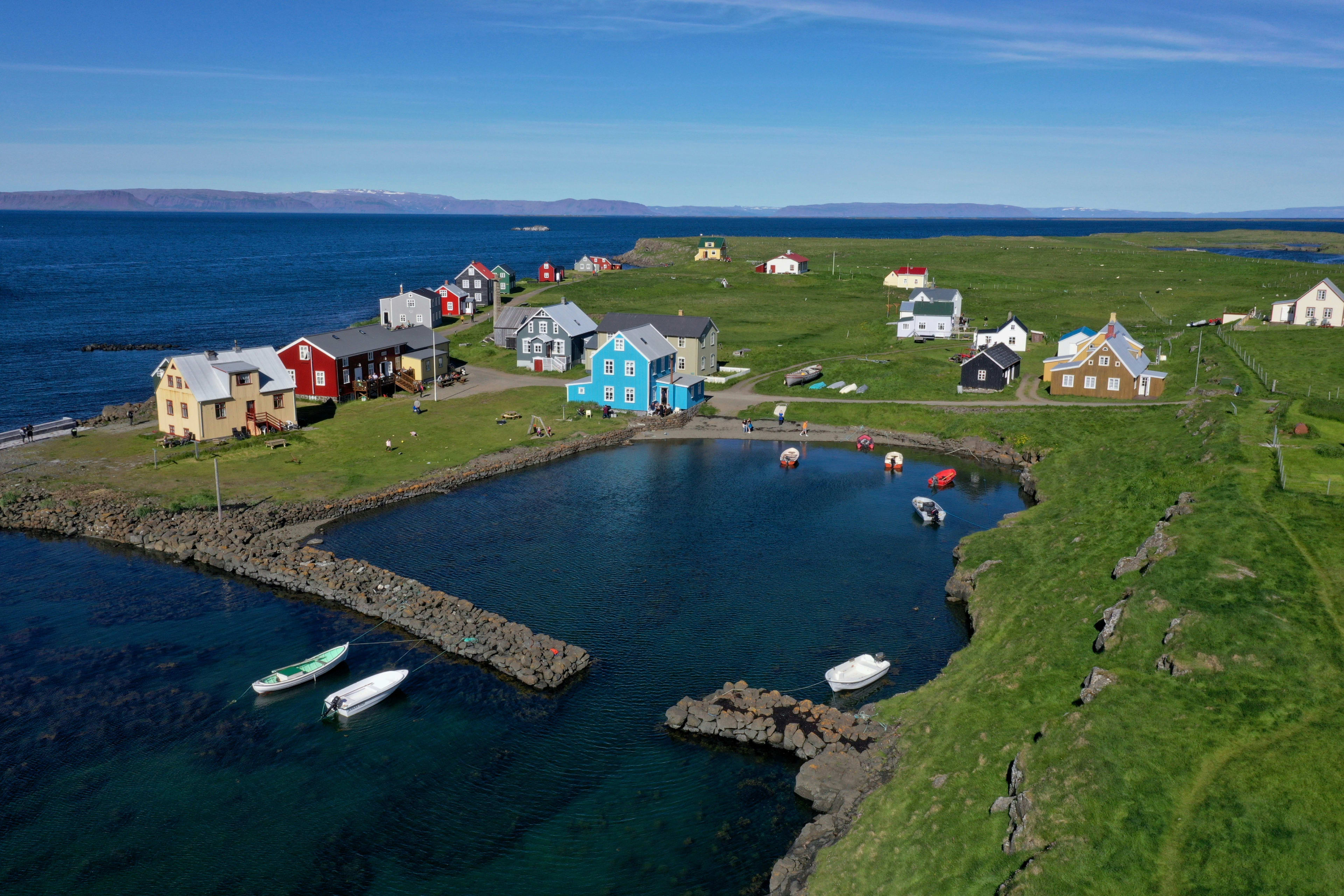 flatey harbour