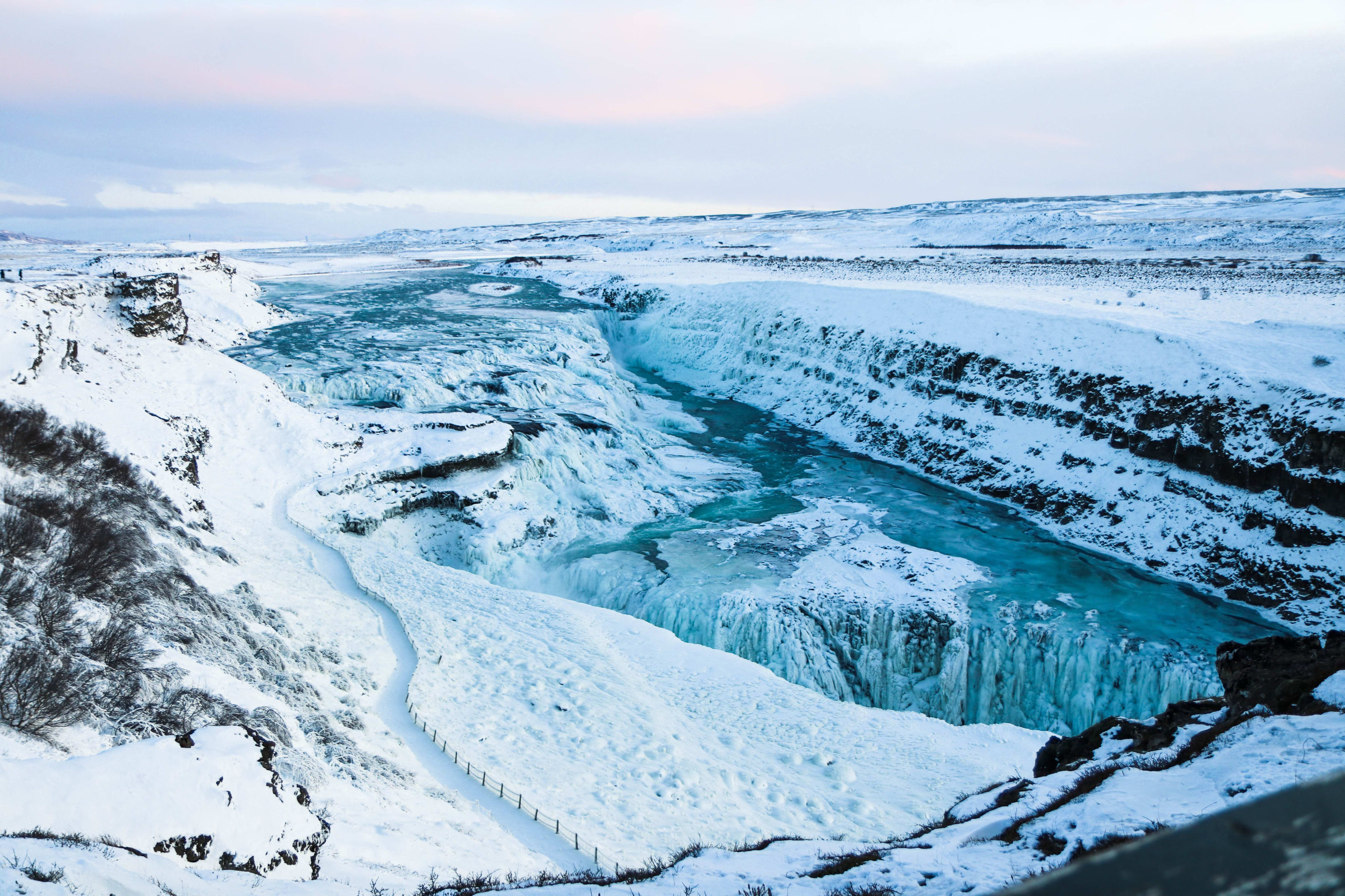 winter gullfoss