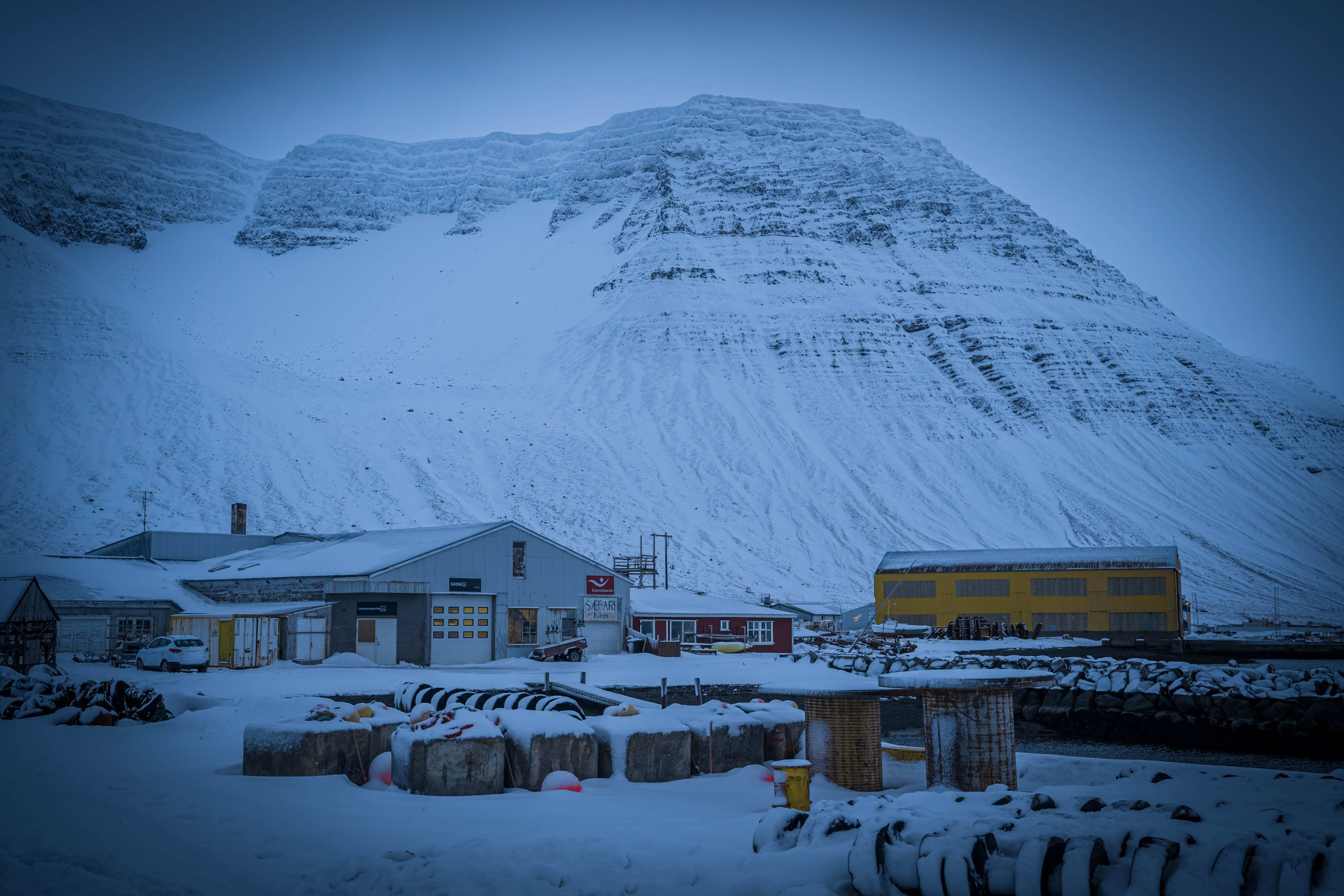 isafjordur in winter