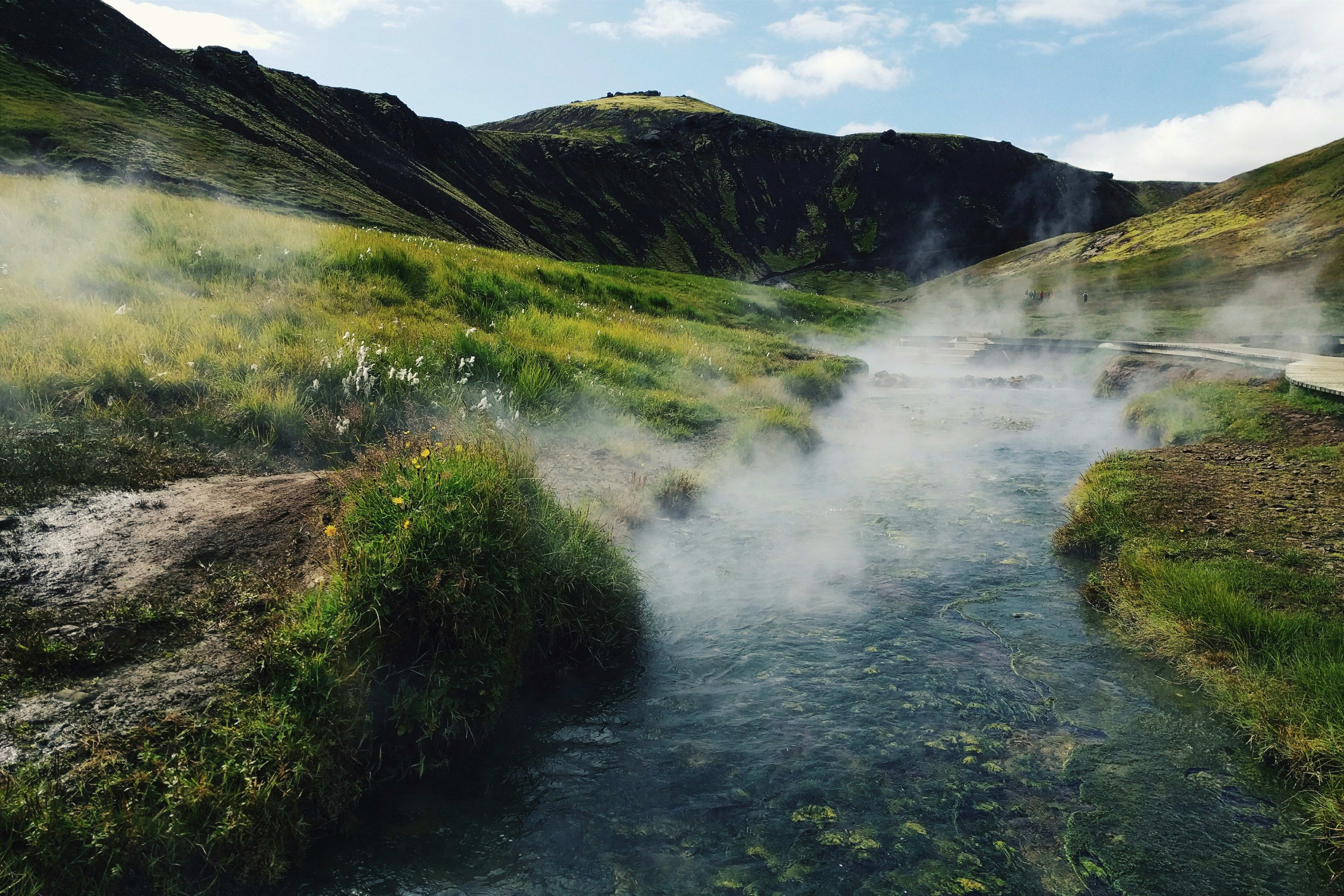 south iceland reykjadalur river