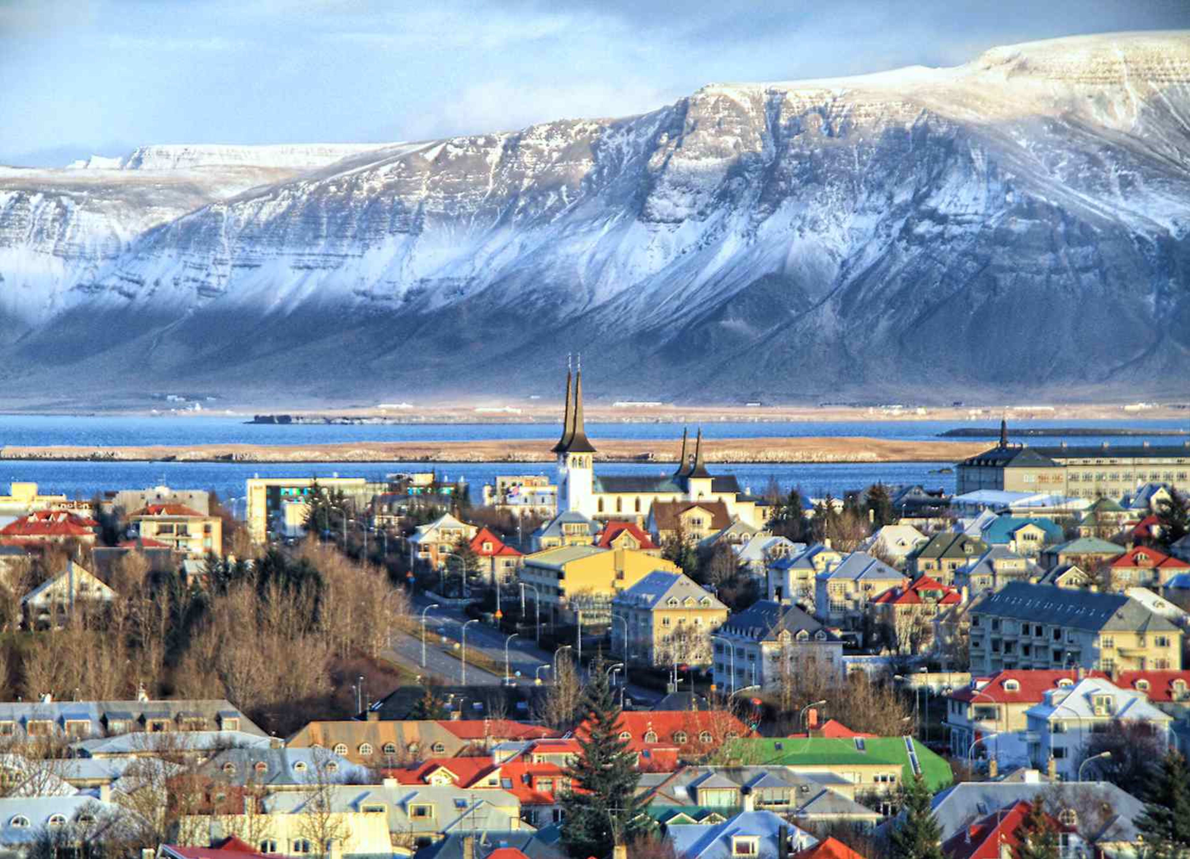 reykjavik city view