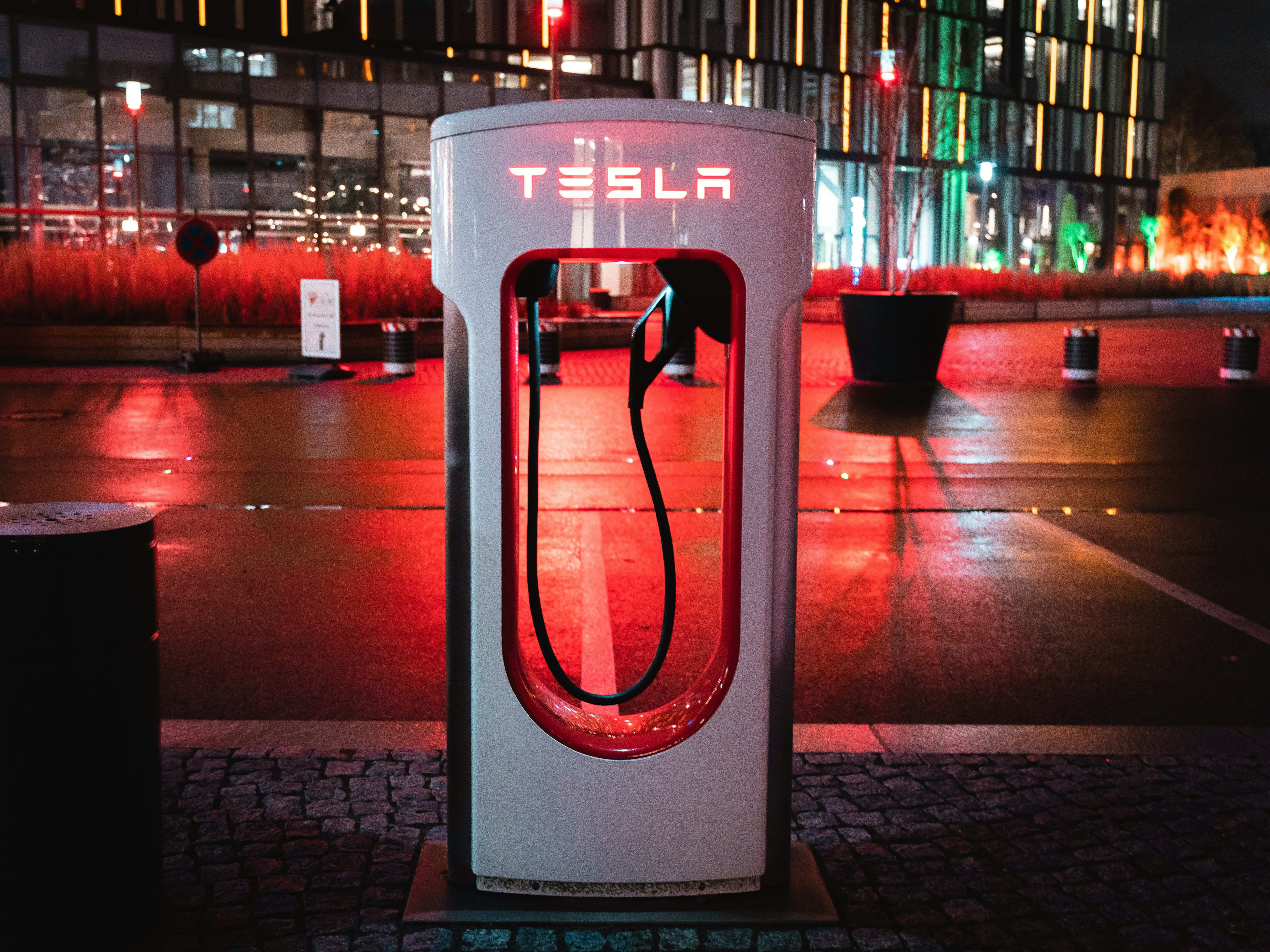 tesla charging