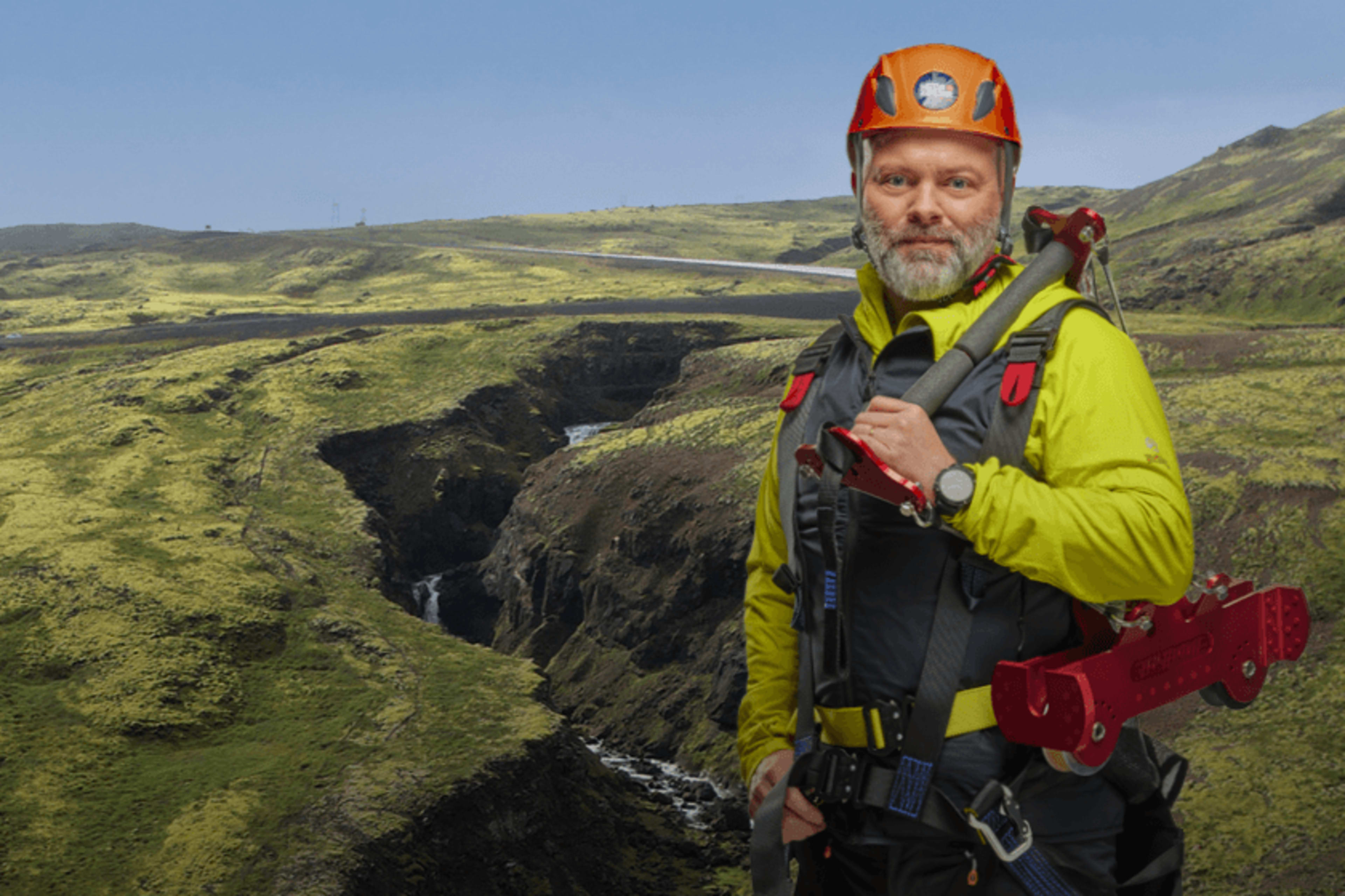 icelandic zipline preparation